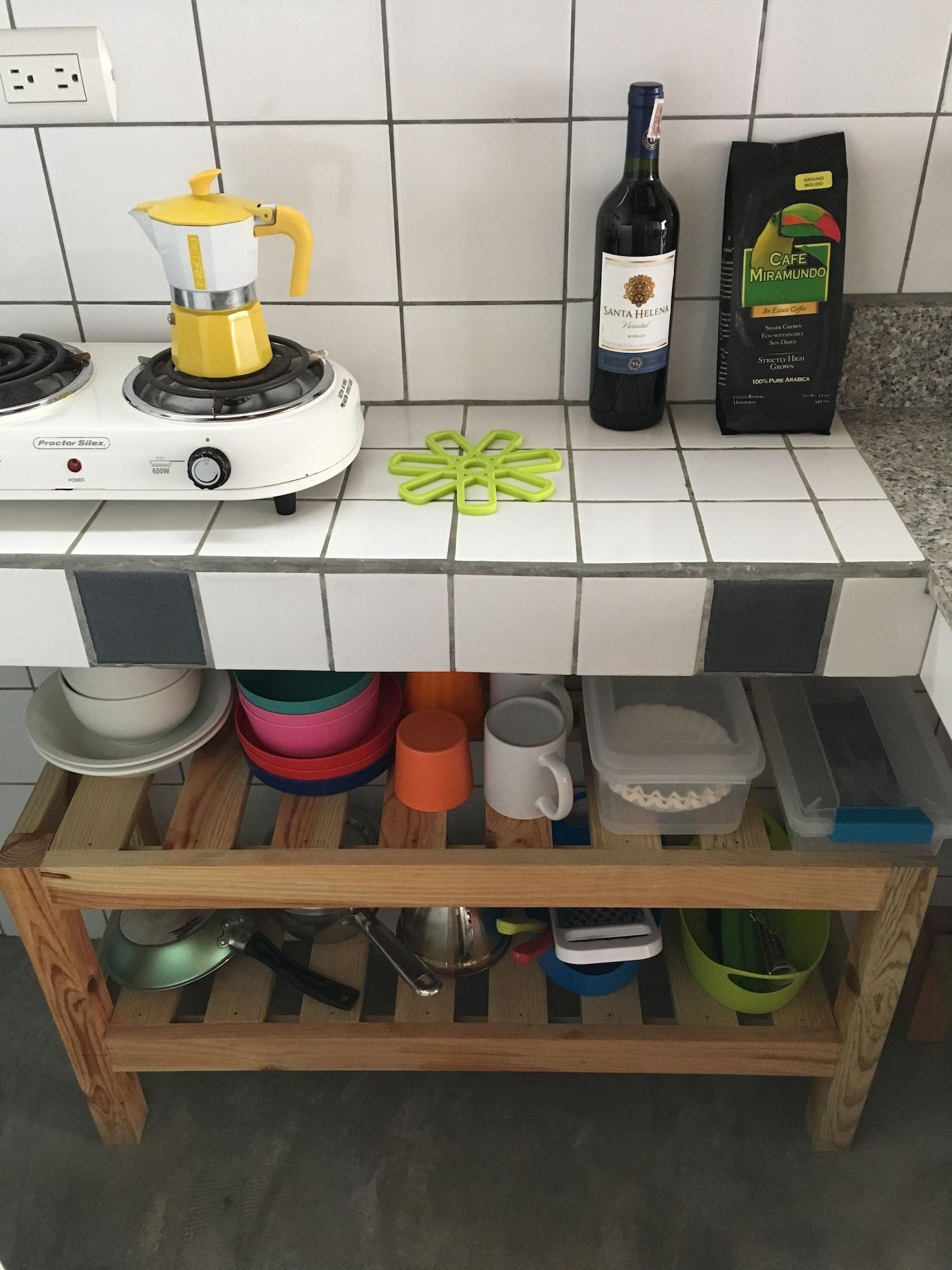 Equipamiento de Habitación Iguana Azul - Hostel
