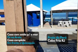 Alquiler Vacacional - Casa com saída p/ praia do Peró Cabo Frio