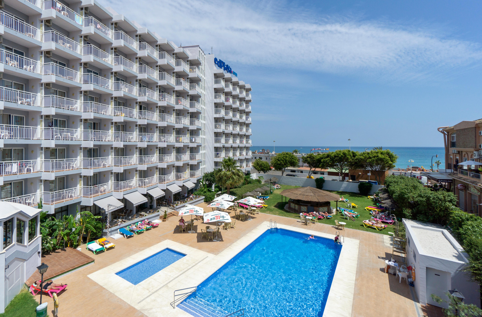 Vista Exterior MedPlaya Hotel Alba Beach