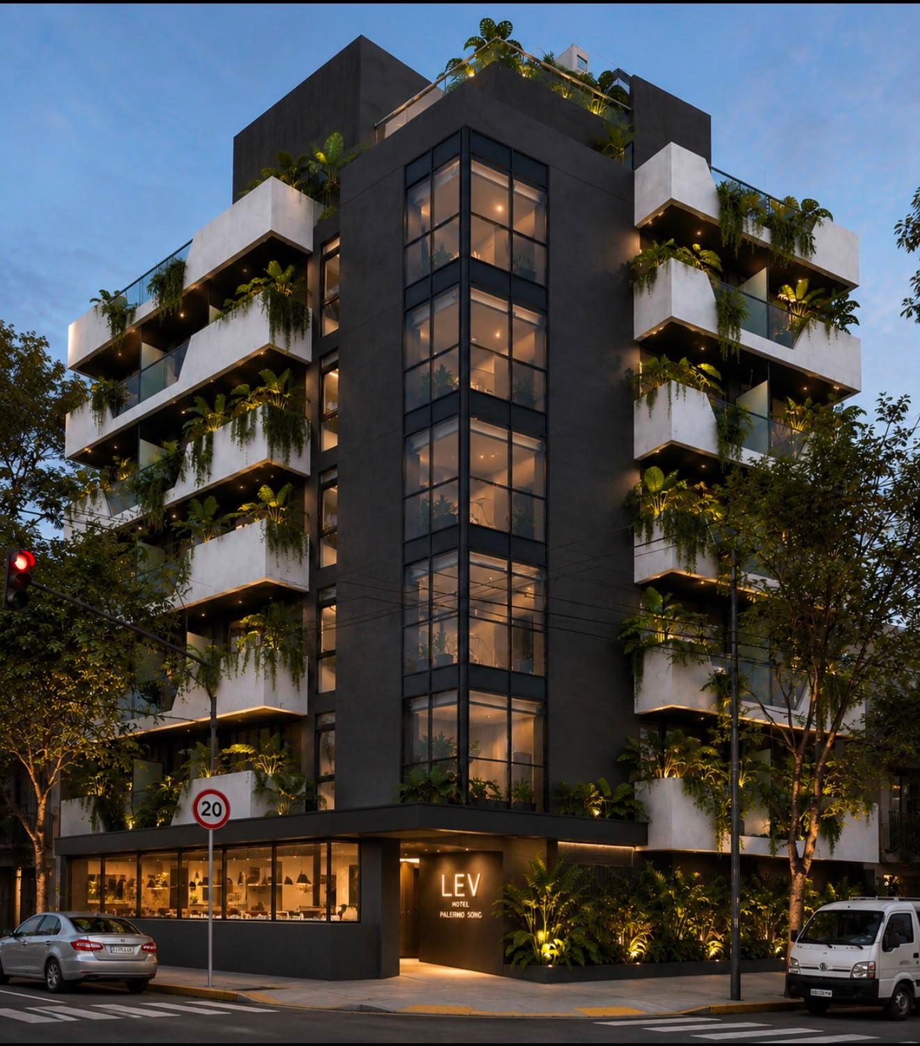 Vista Exterior Lev Hotel
