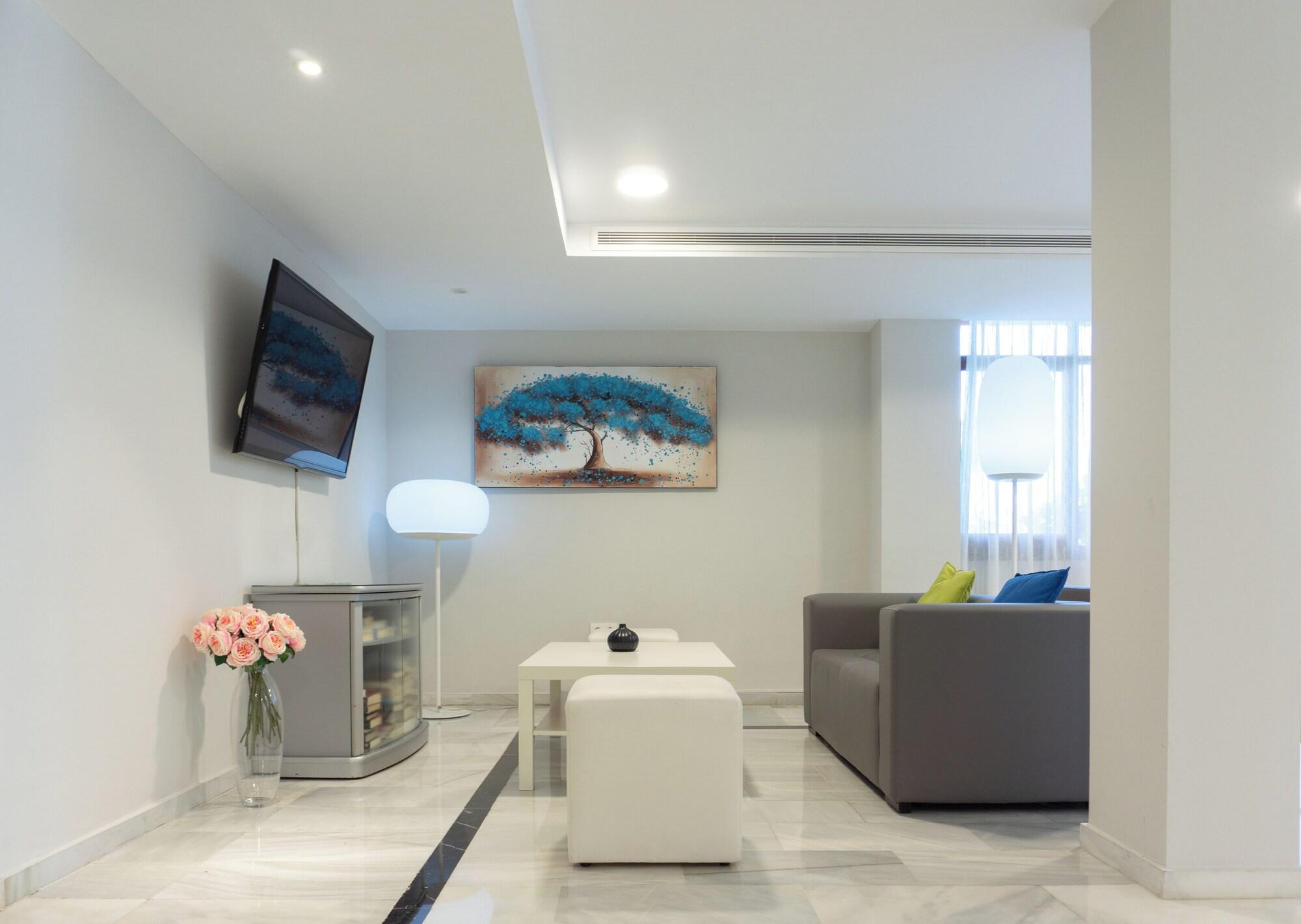 Vista Lobby Apartamentos Los Jazmines