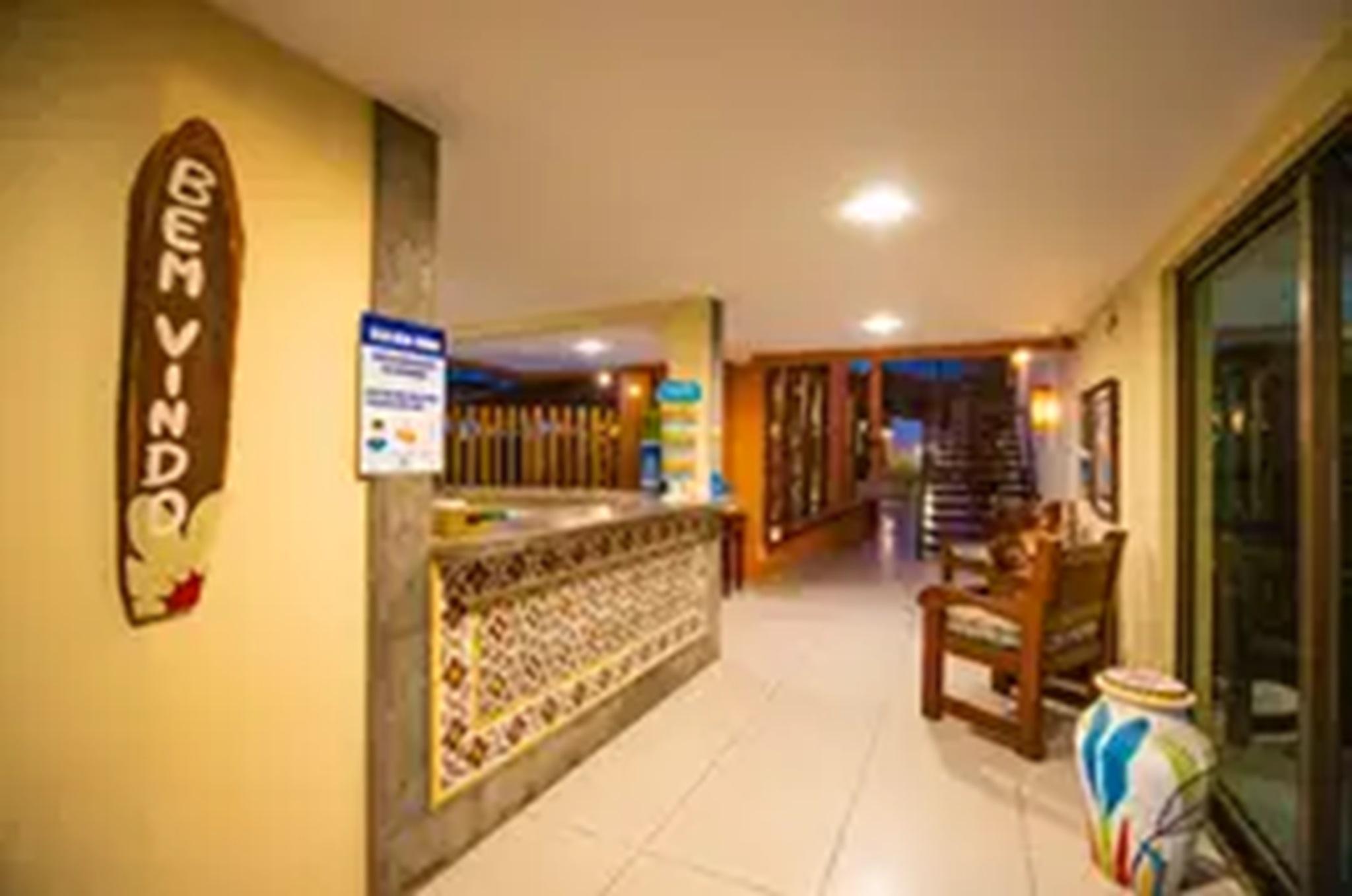 Vista Lobby Vivá Barra Hotel Pousada