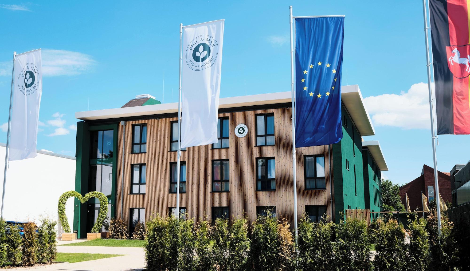 Vista Exterior PHIL & MAX Hotel & Apartments Messe