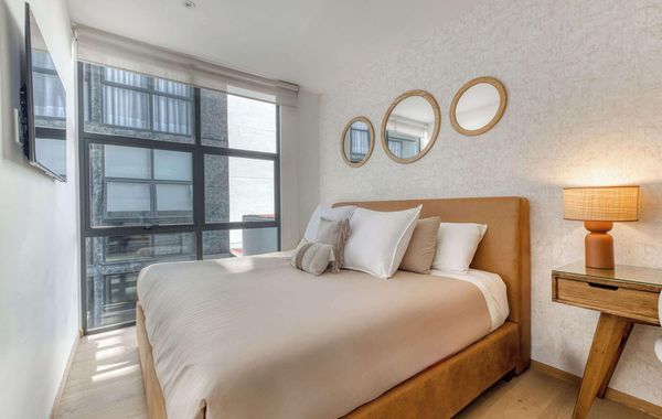 Centric 2 BR Condo - Gym - Open Air Cinema - Hoteles en Roma Sur de Ciudad de México