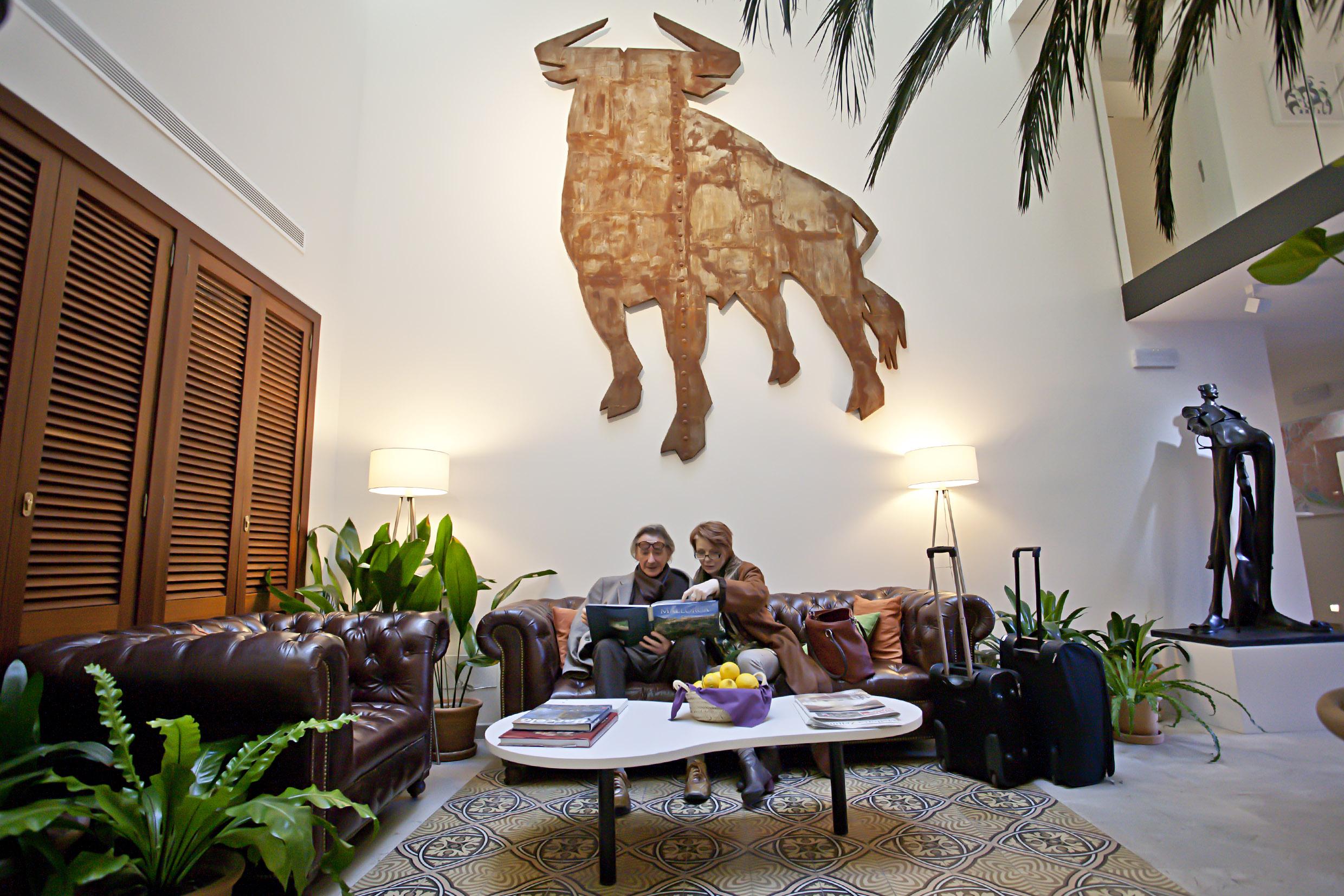Vista Lobby Palma Suites Aparthotel