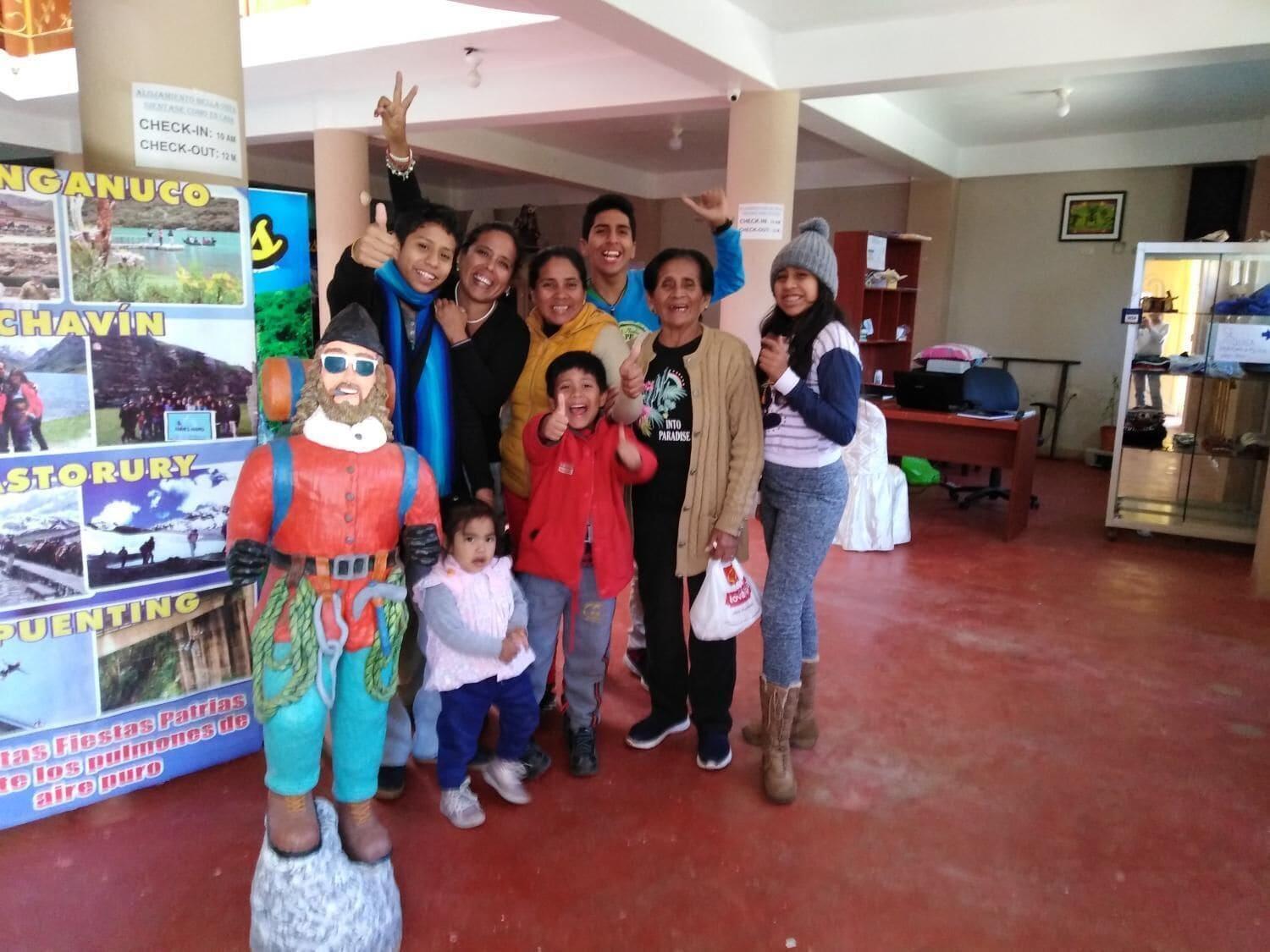 Vista Lobby Alojamiento Bella-Vista