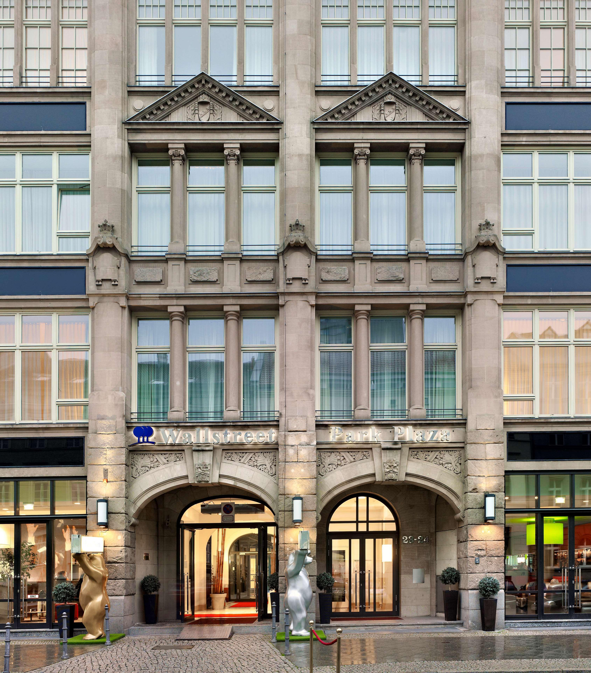 Vista Exterior Park Plaza Wallstreet Berlin Mitte