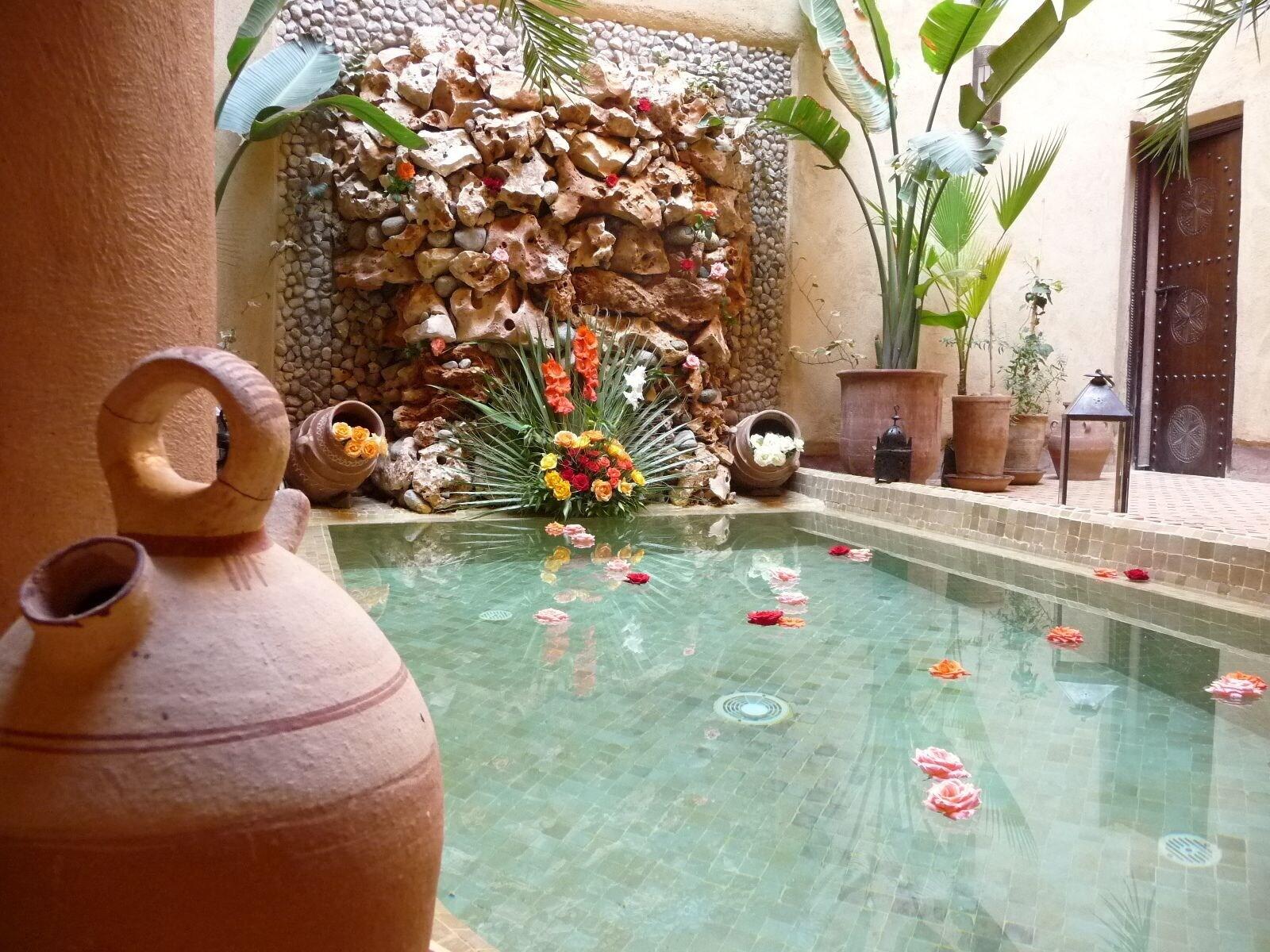 Vista Piscina Riad Mehdia