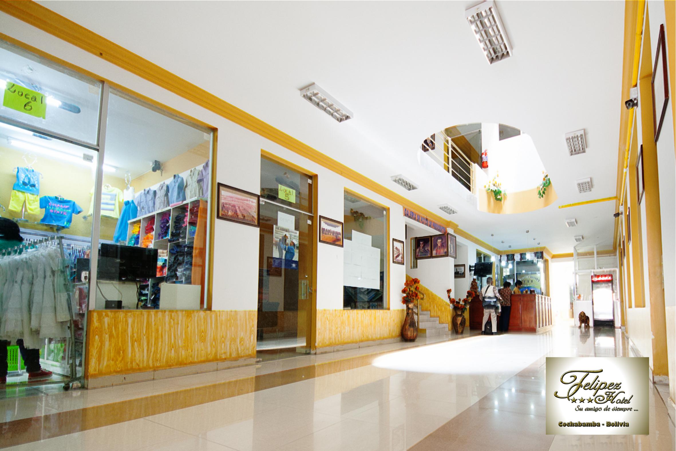 Vista Lobby Felipez Hotel