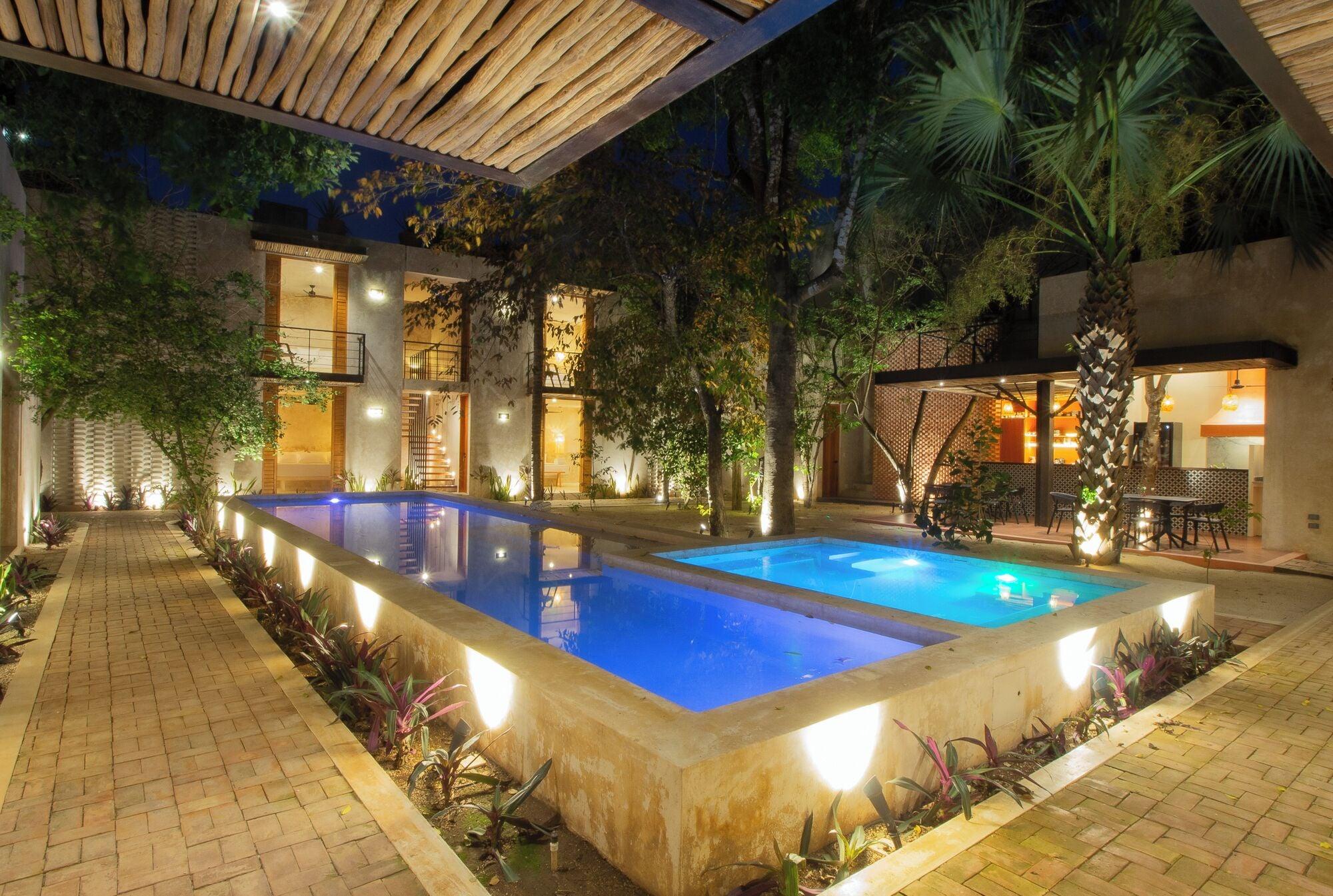 Vista Piscina Hotel Boutique Alma Peregrina