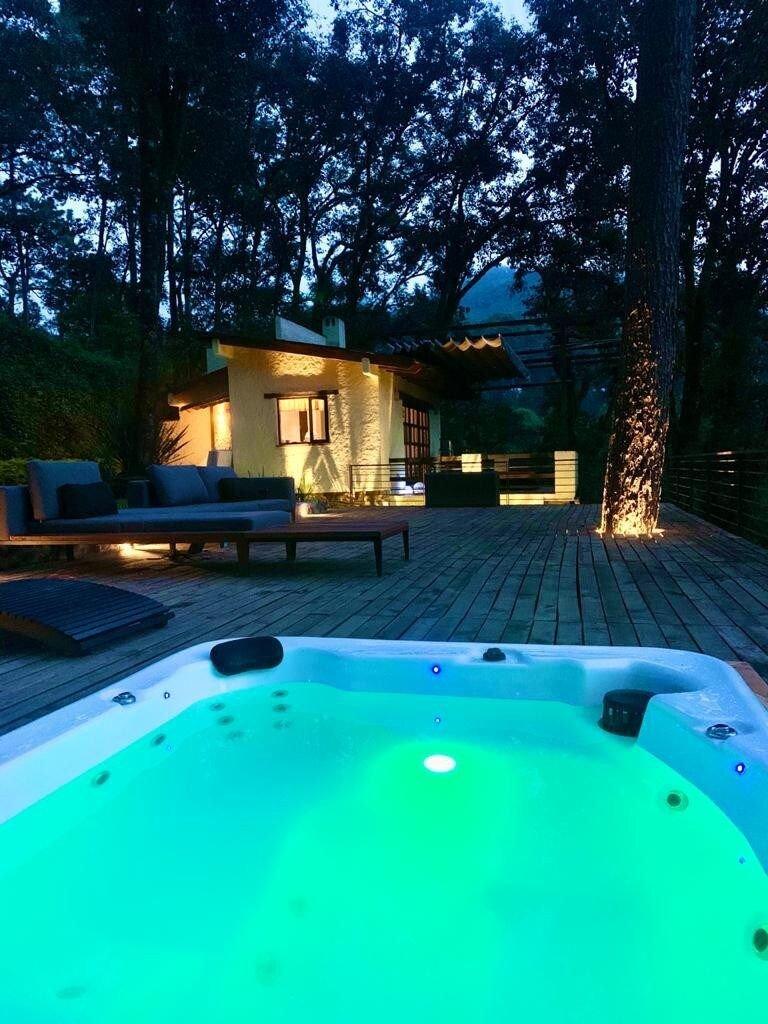 Vista Piscina Casa del Rio