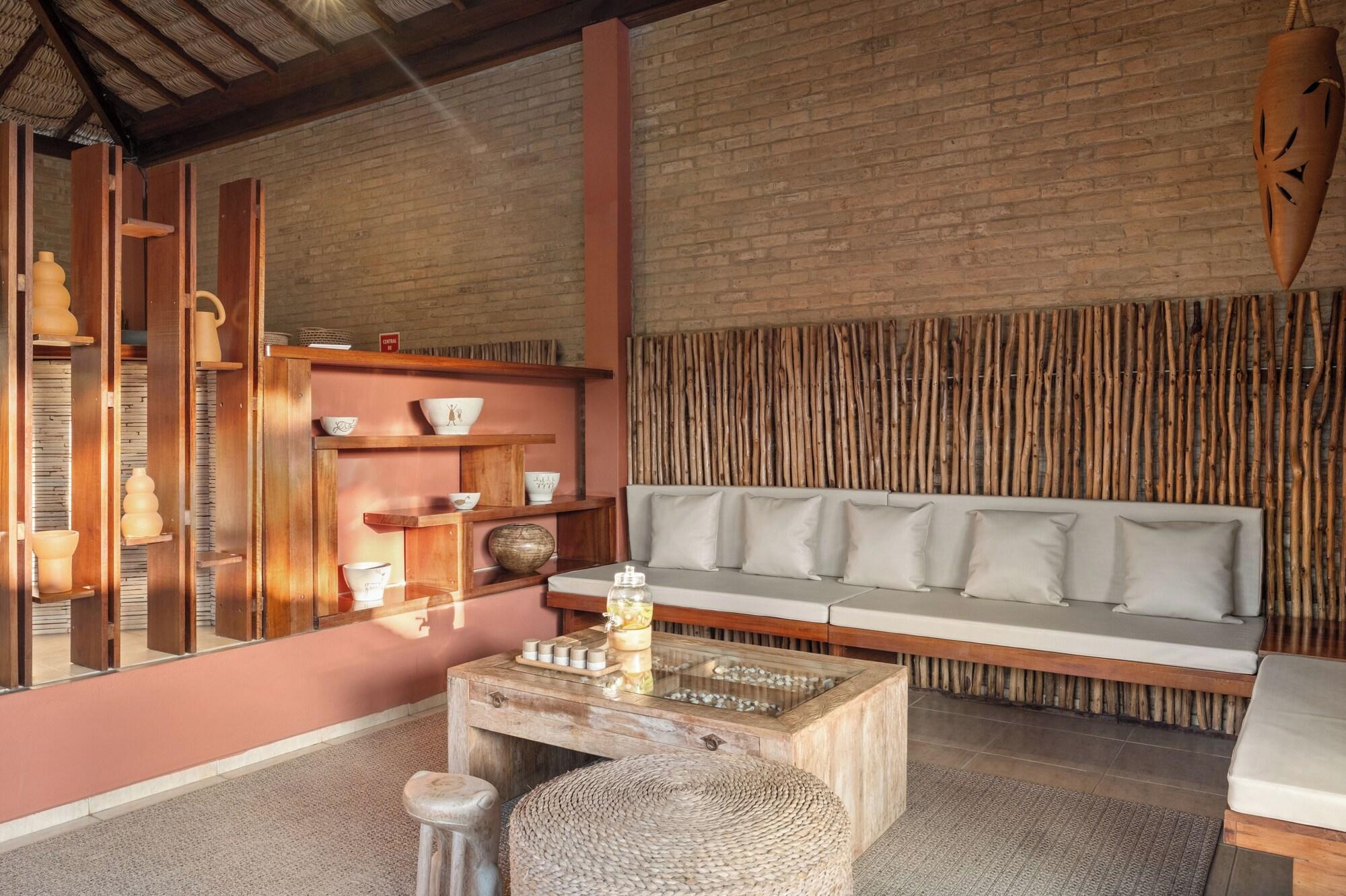 Vista Lobby Pousada Jeribá