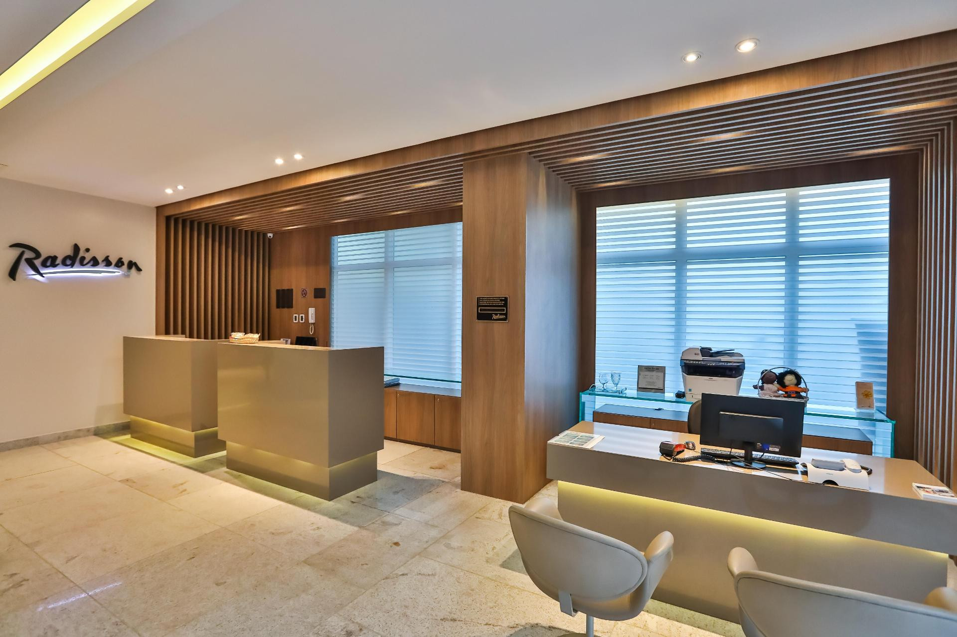 Vista Lobby Radisson Recife
