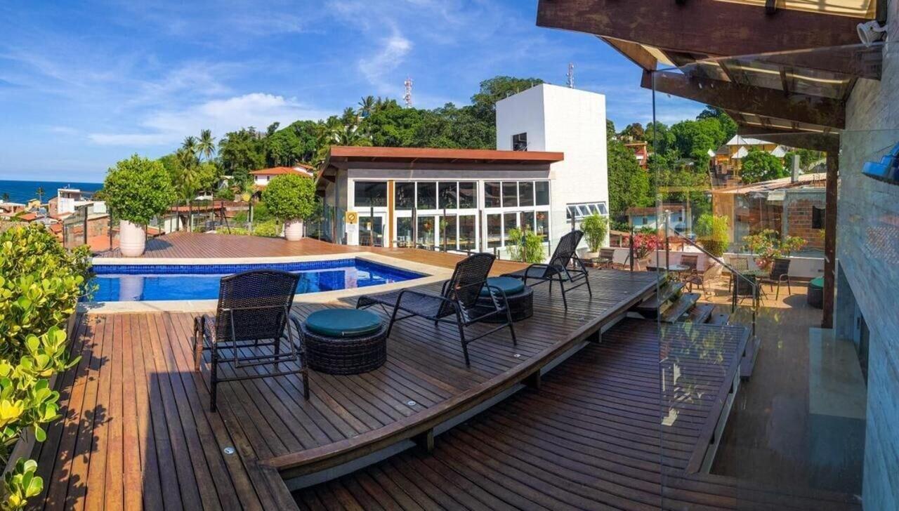 Vista Piscina Cristal Pousada