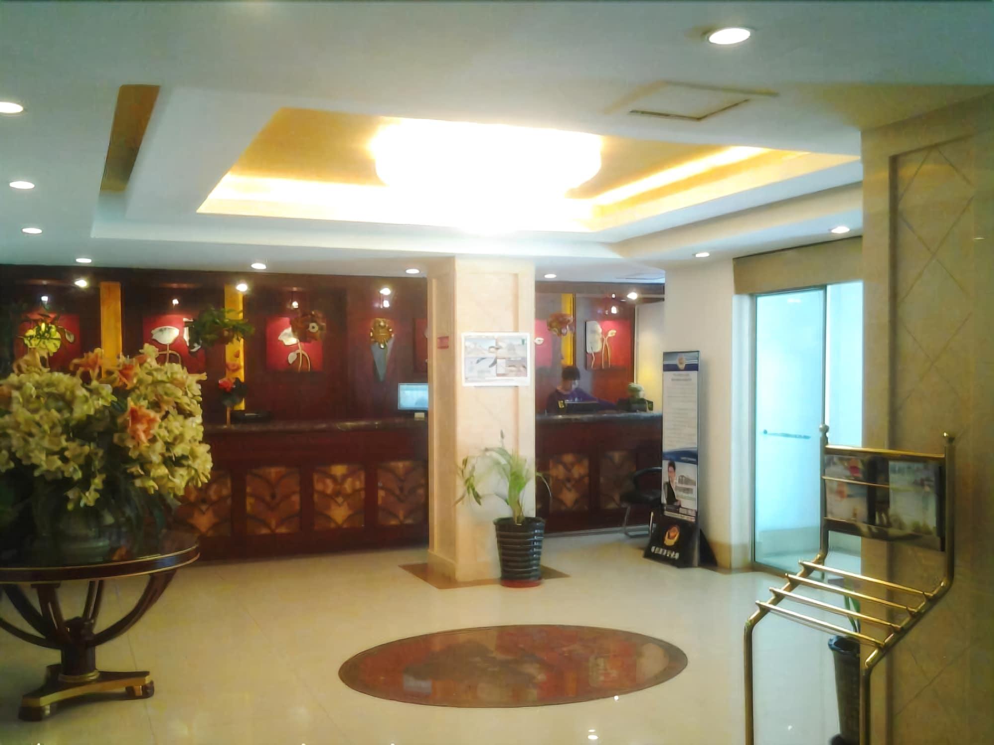 Vista Lobby GreenTree Inn Harbin City Central Avenue Hotel