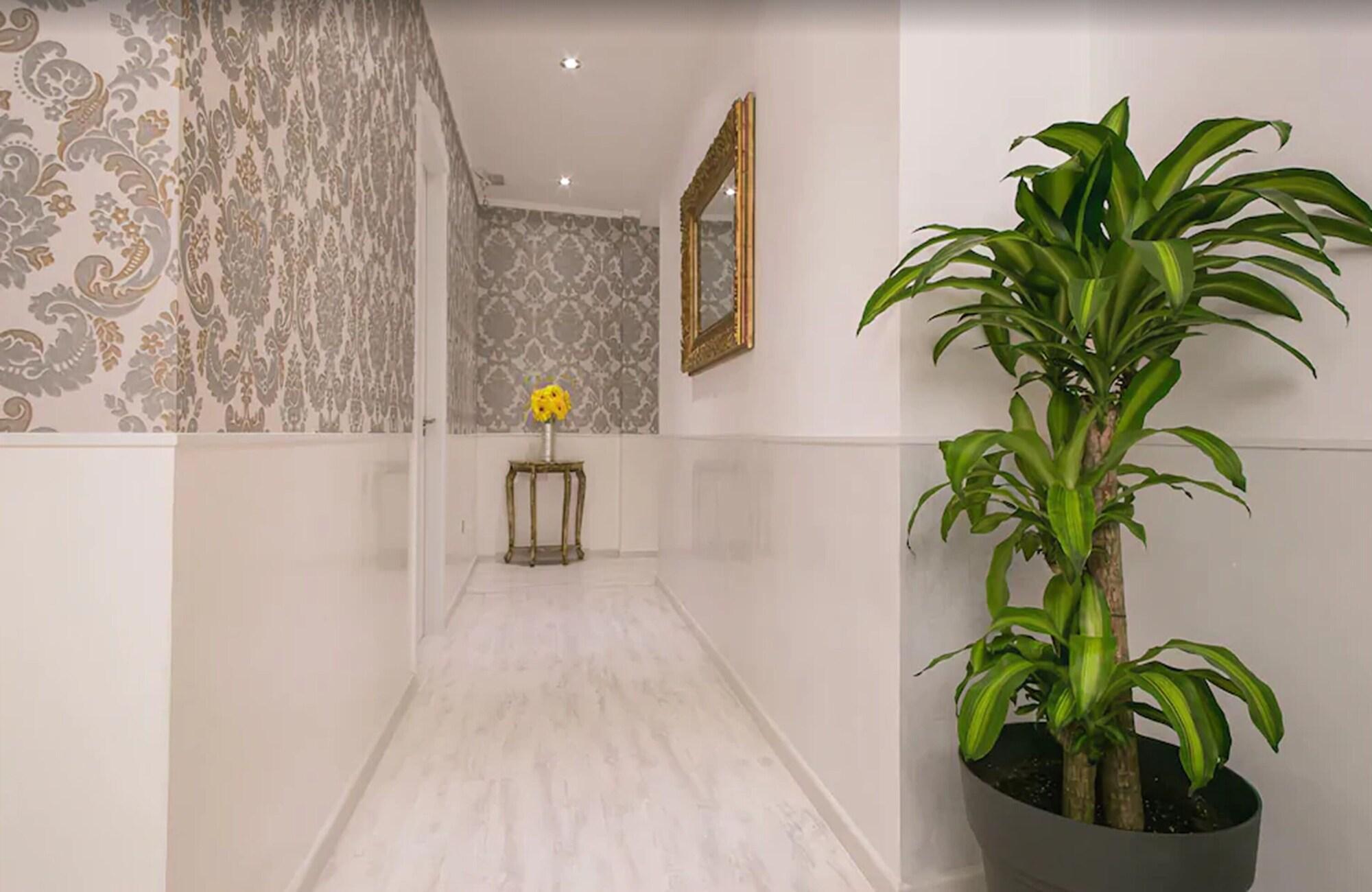 Vista Lobby Hostal Central Palace Madrid