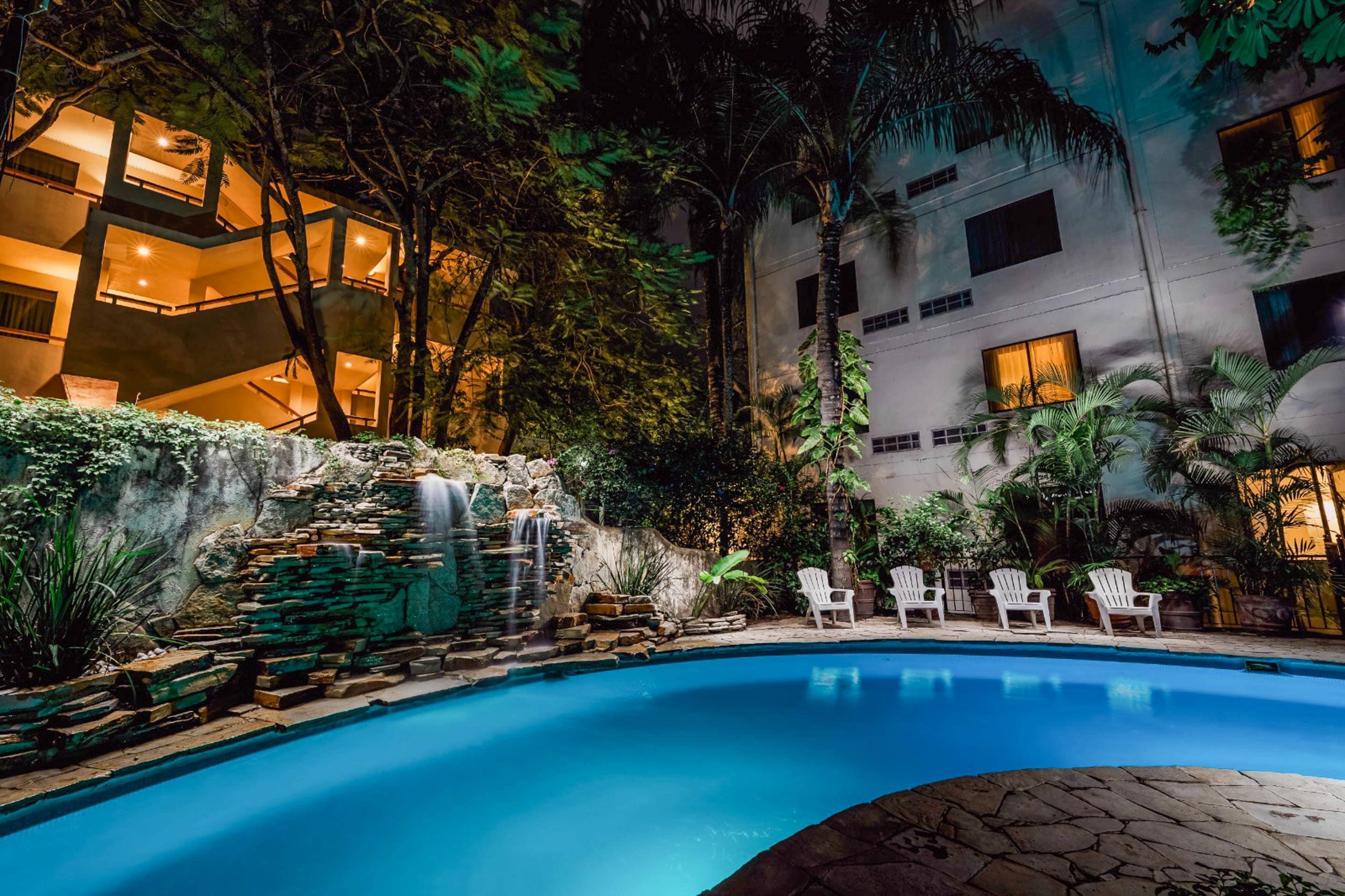 Vista Piscina Comfort Inn Tampico