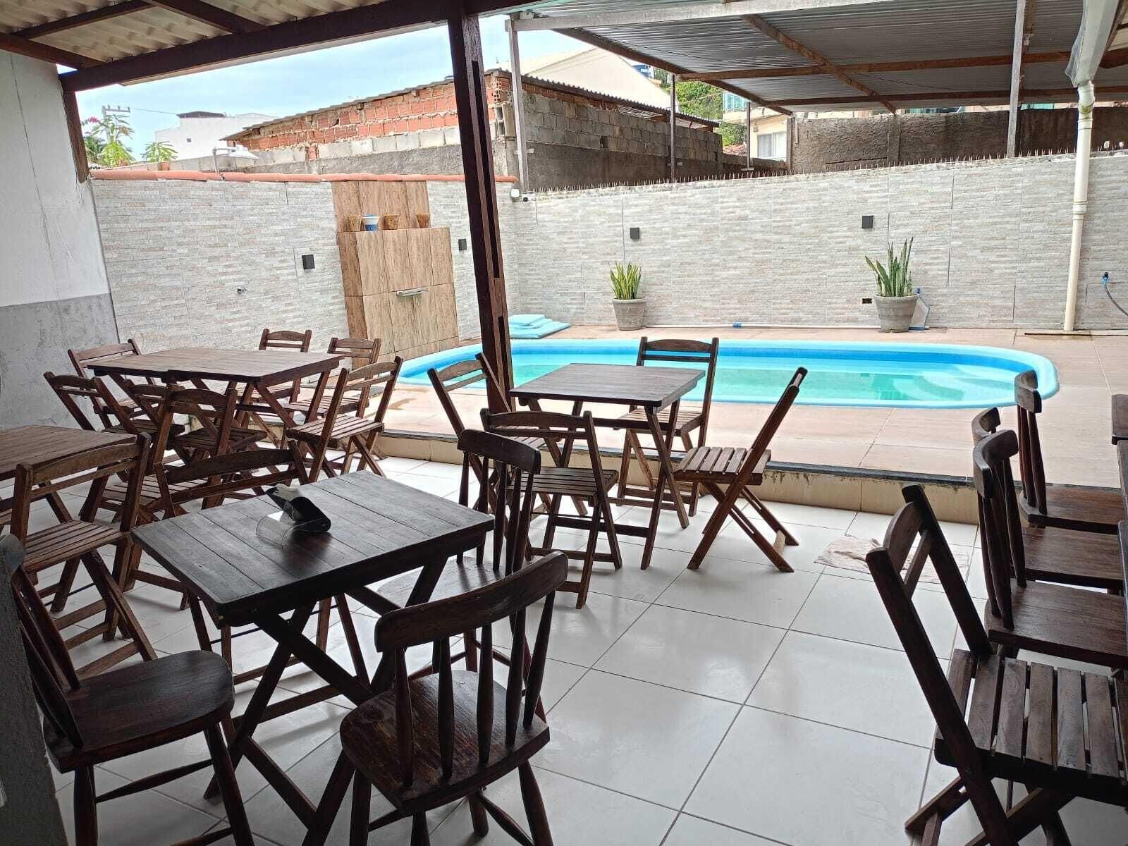 Vista Piscina Pousada Portal Mar