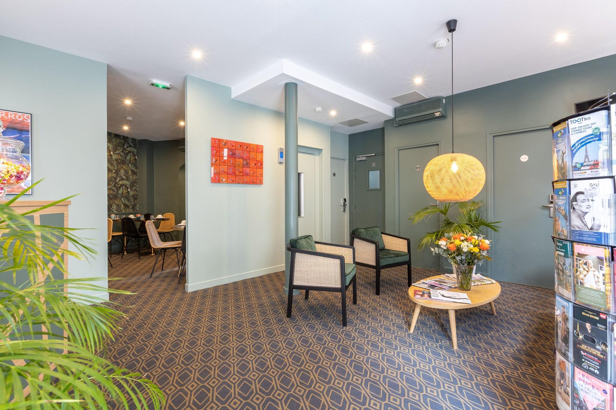 Vista Lobby Hotel de Paris