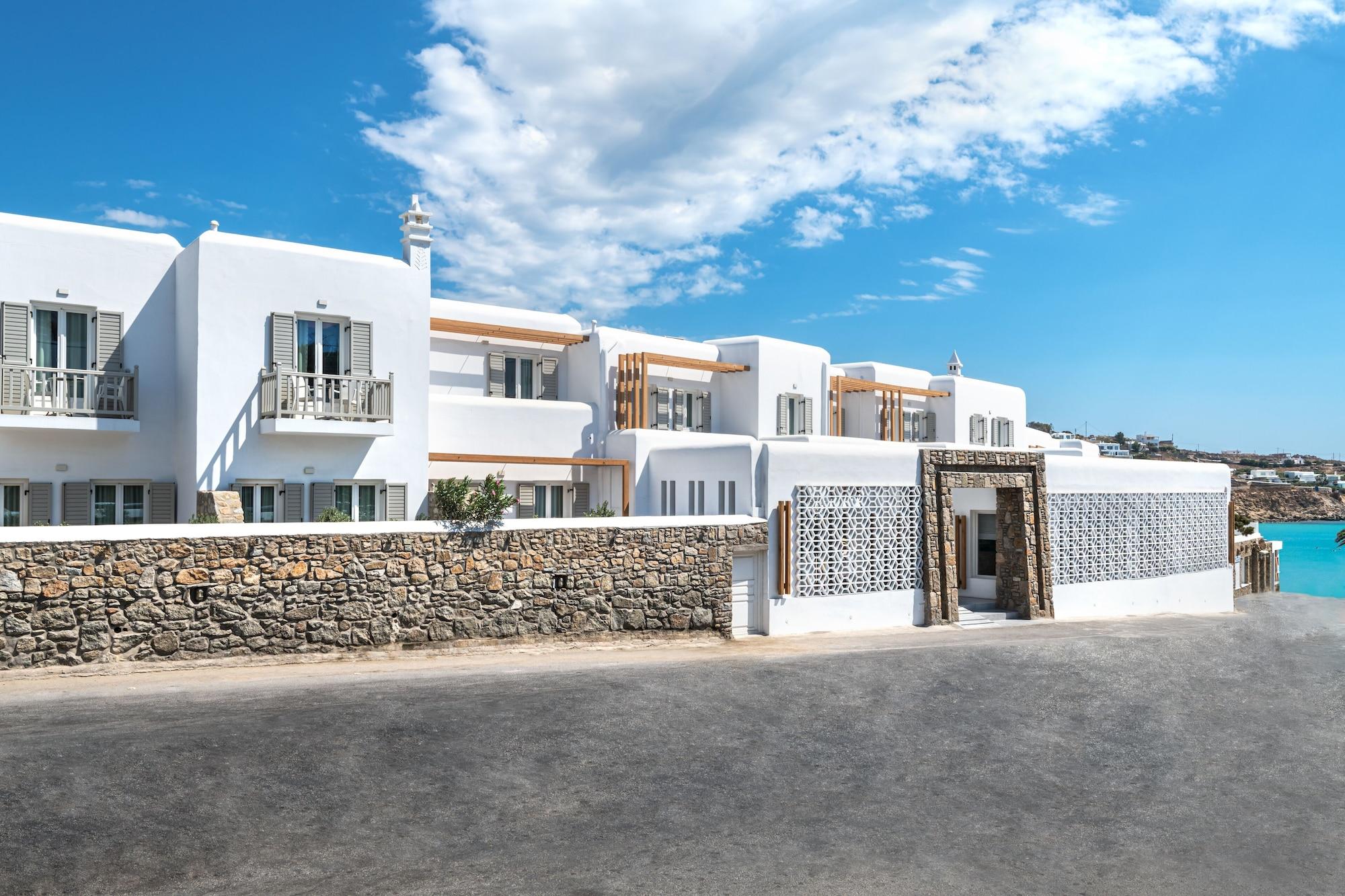 Vista Exterior Hotel Petinos