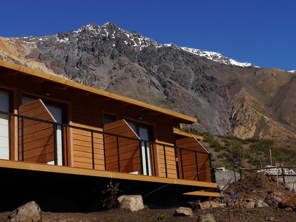 Vista Exterior Lodge El Morado