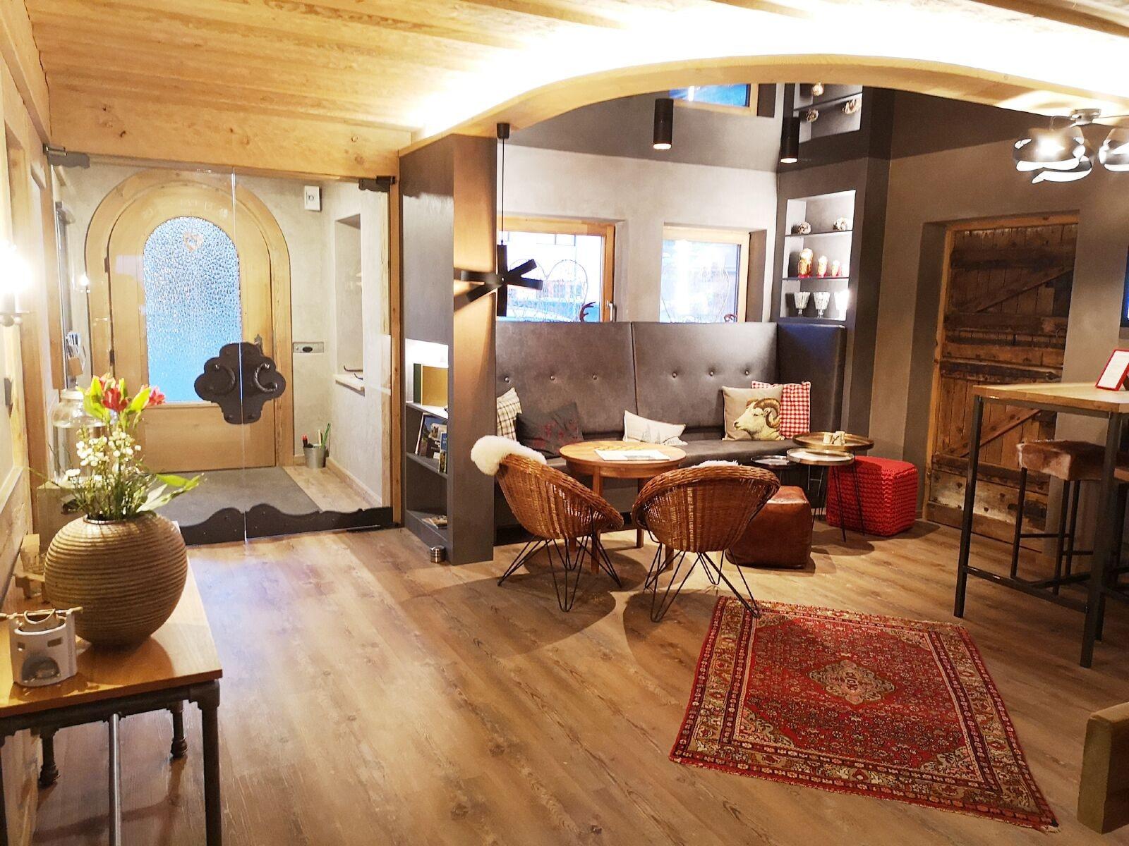 Vista Lobby Das vegetarische Boutique Hotel Dreimäderlhaus