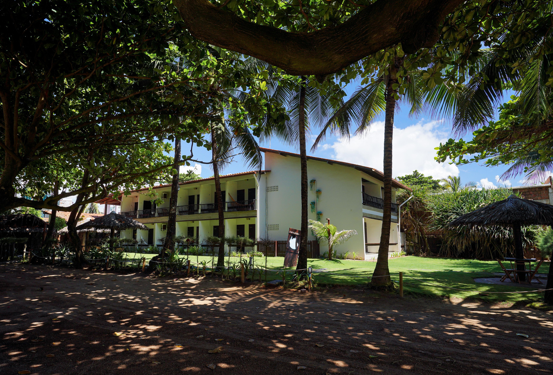 Vista Exterior Pousada dos Coqueiros