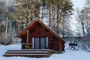 Alquiler Vacacional - Authentic Log Cabin, With Fishing Rights On River Lyne