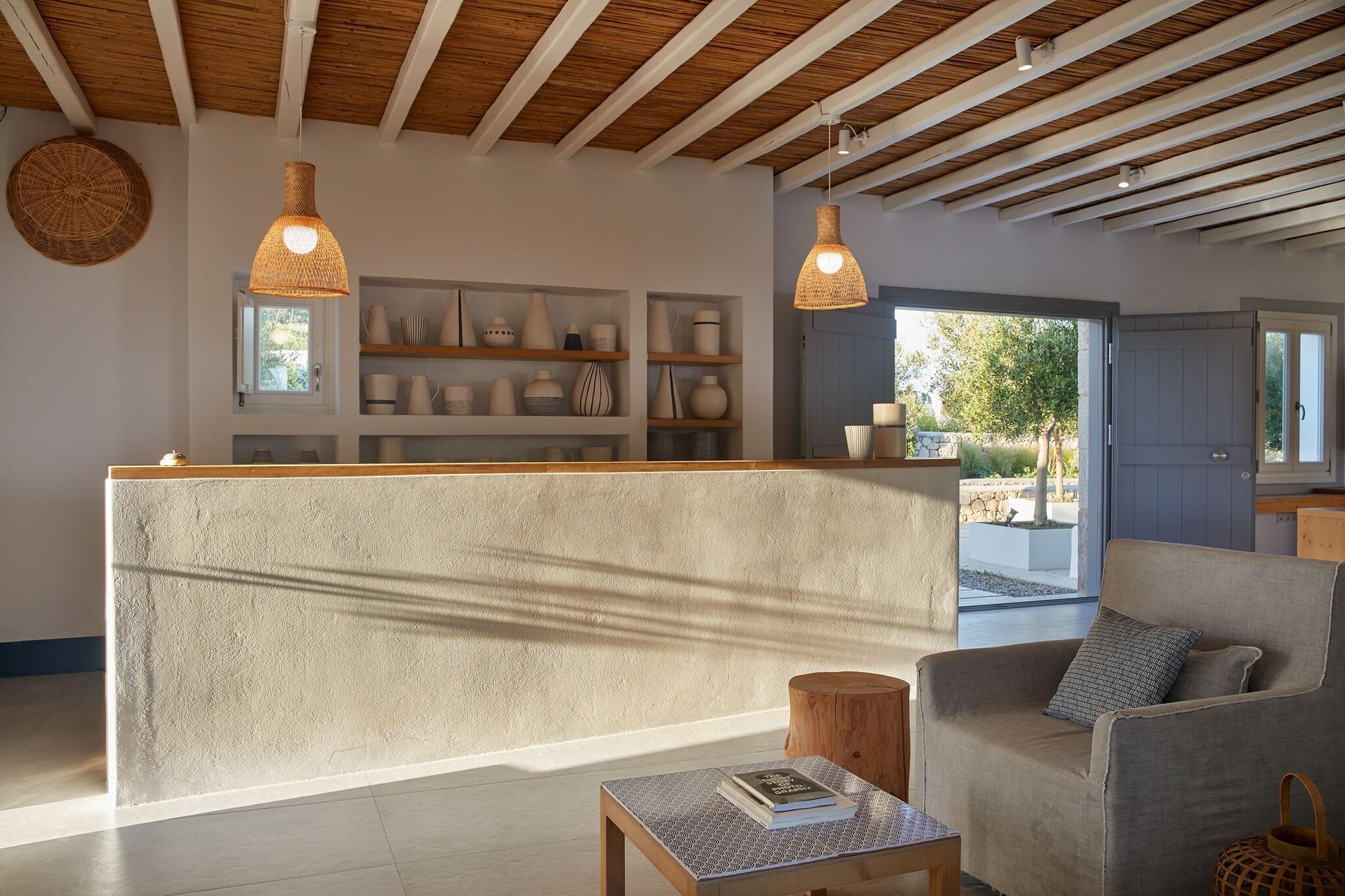 Vista Lobby Milos Breeze Boutique Hotel