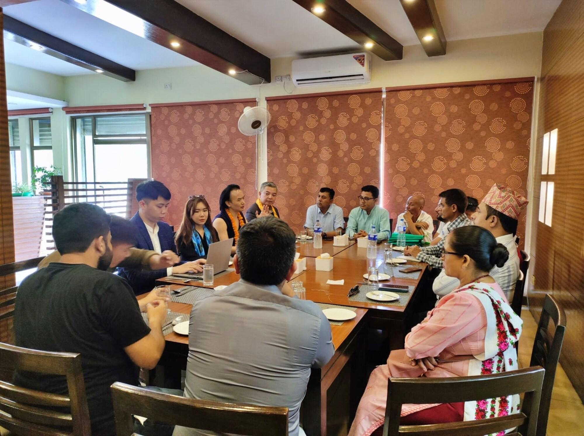 Sala de Reuniones Hotel Peaceland Lumbini