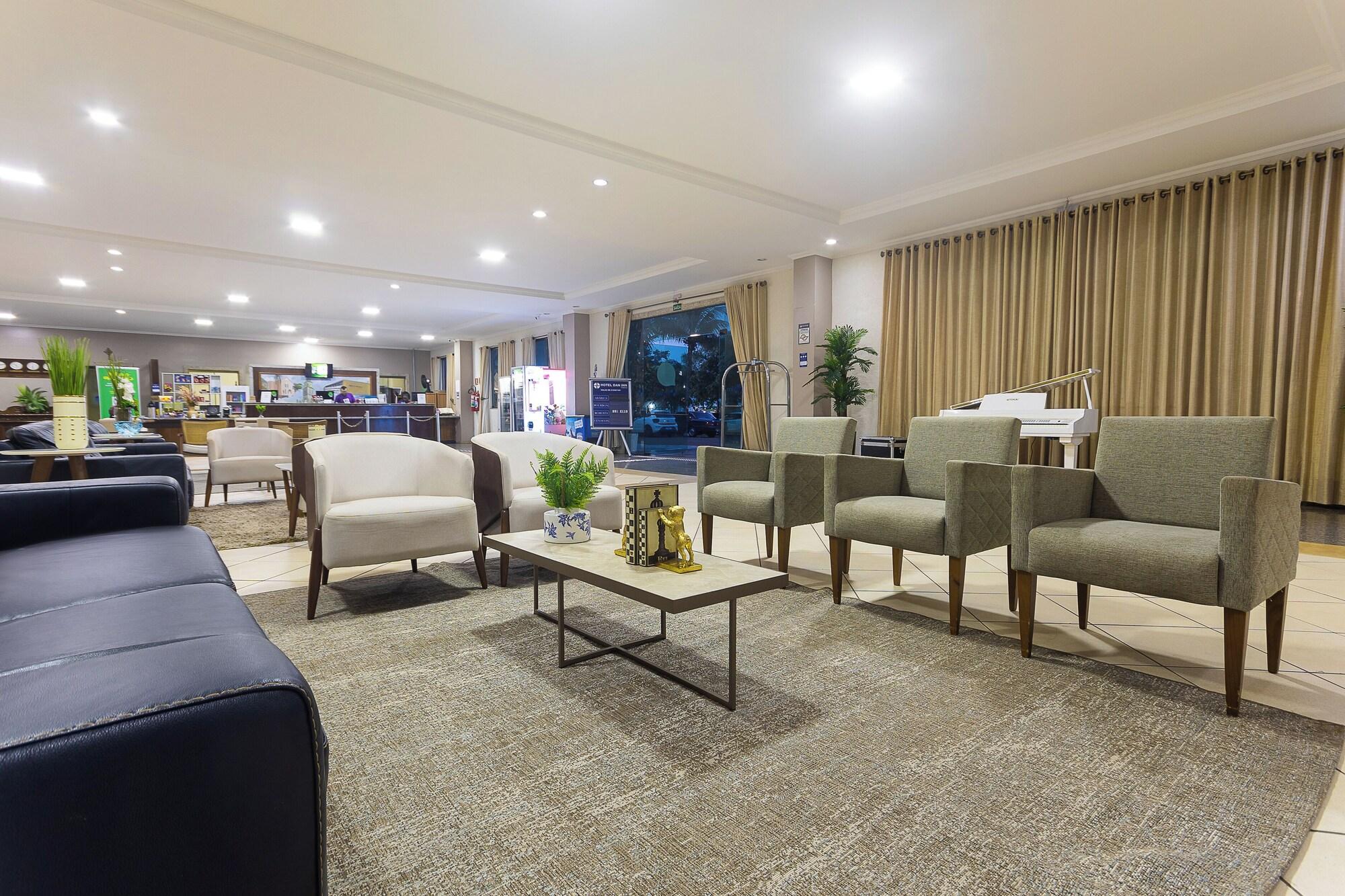 Vista Lobby Dan Inn Franca by Nacional Inn