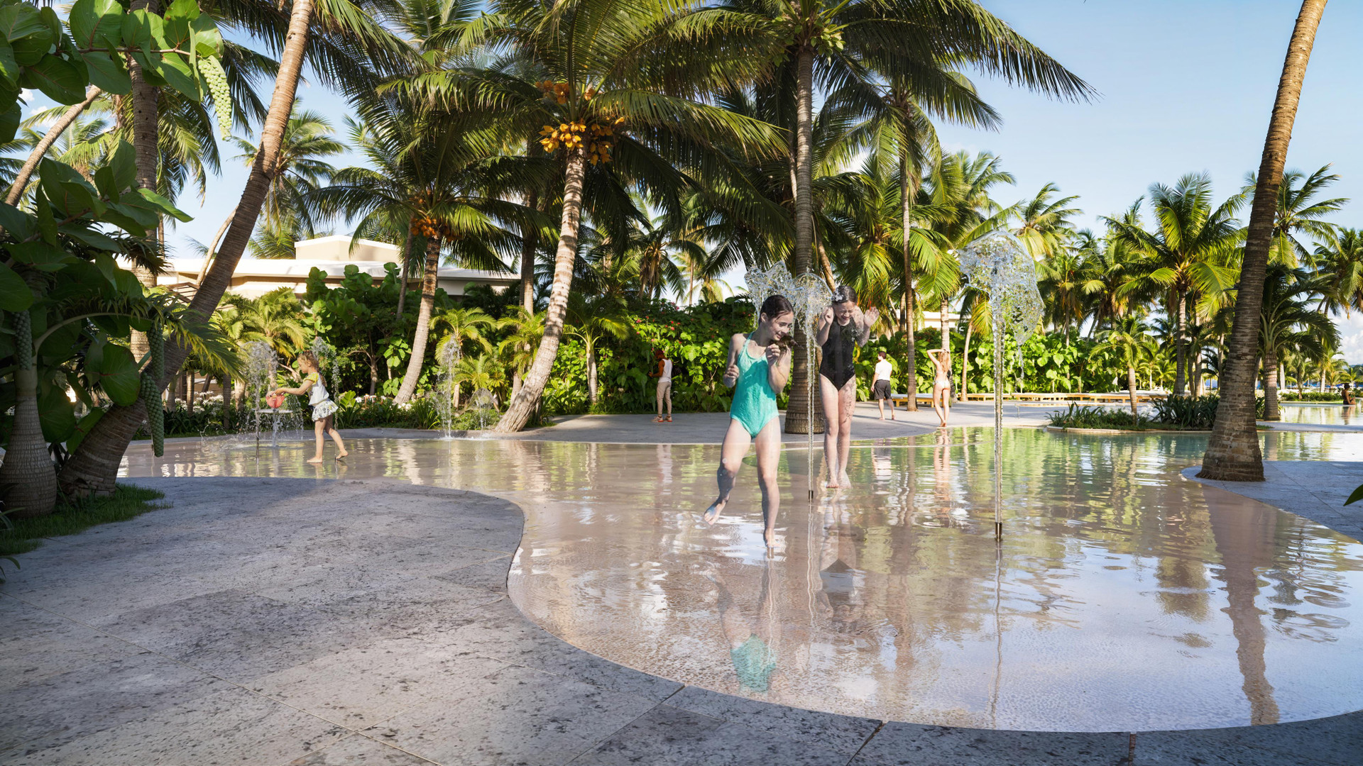 Vista Exterior Family Selection at Grand Palladium Select Bávaro