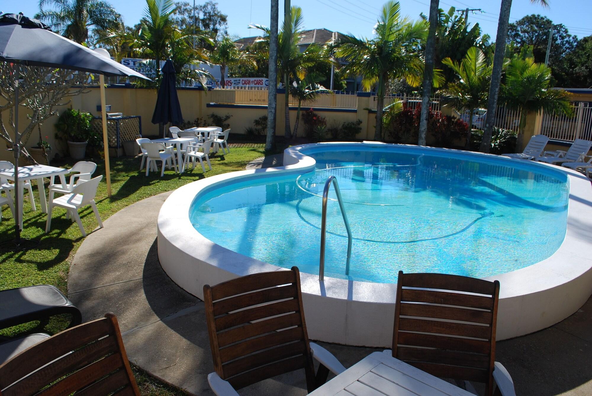 Vista Piscina Sunburst Motel