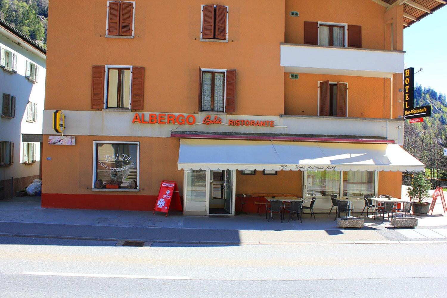Vista Exterior Albergo Ristorante Baldi
