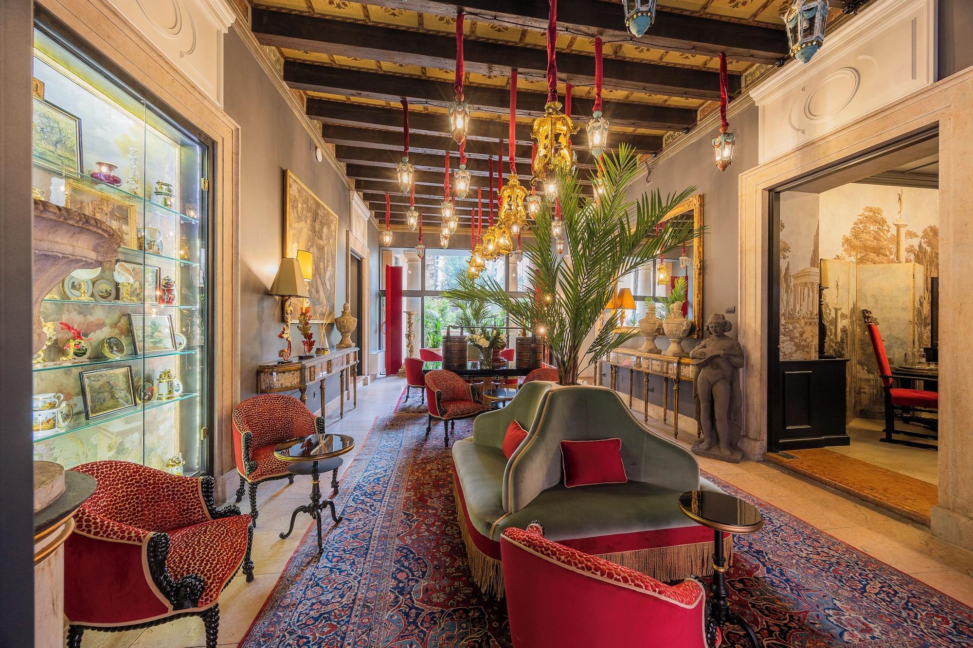 Vista do lobby PALAZZO TREZZA VERONA Preferred Hotels & Resorts