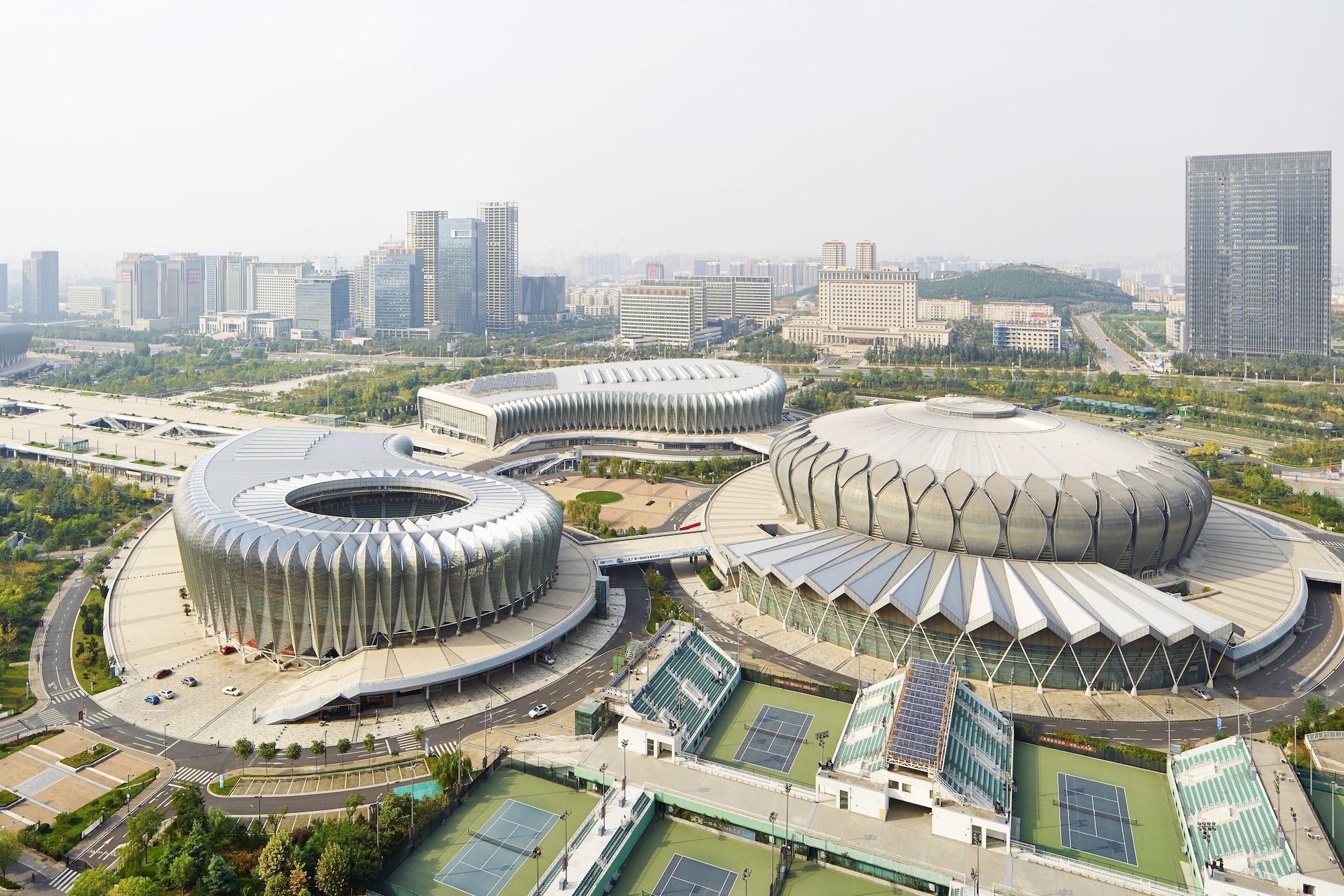 Vista Exterior Sheraton Jinan Hotel