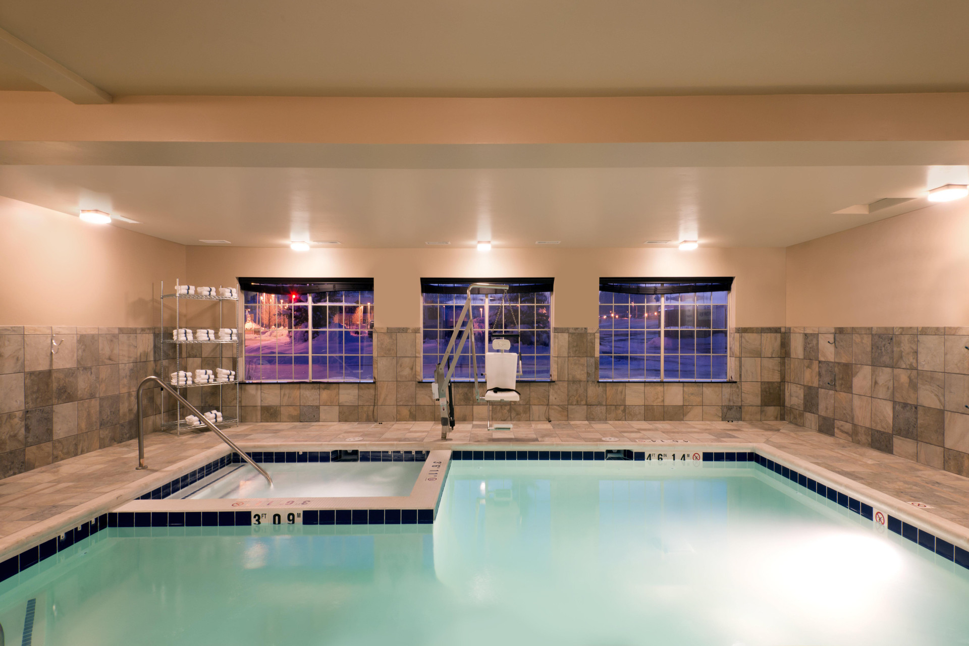 Vista Piscina Holiday Inn Express and Suites Fraser Winter Park