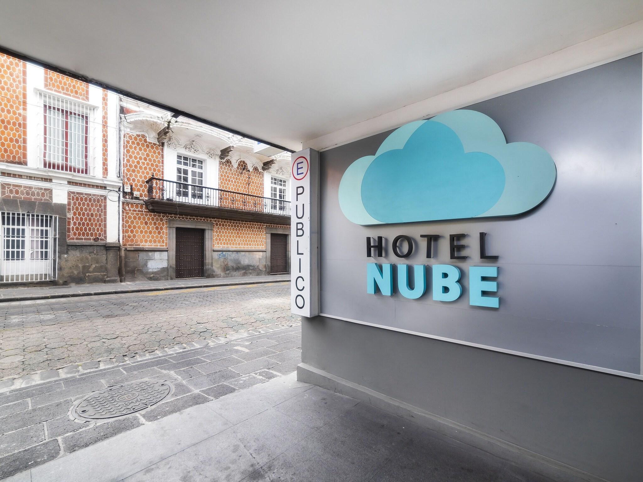 Vista Exterior Hotel Nube, Puebla Centro