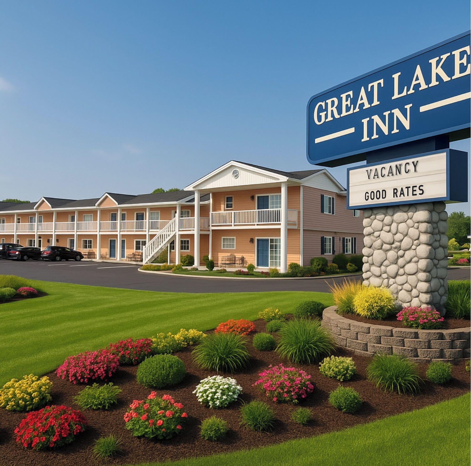 Vista Exterior Great Lakes Inn