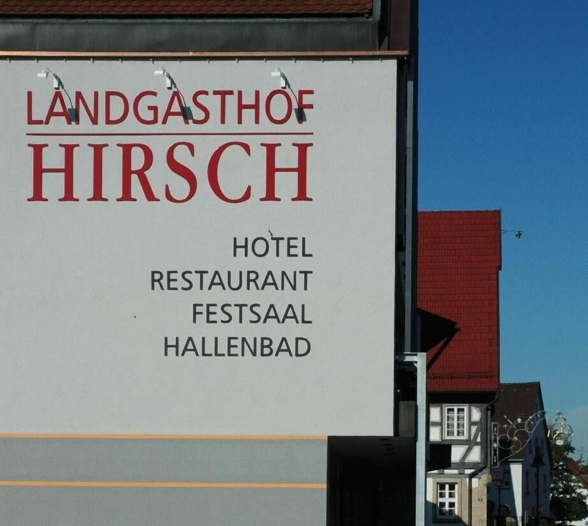 Vista Exterior Landgasthof Hirsch