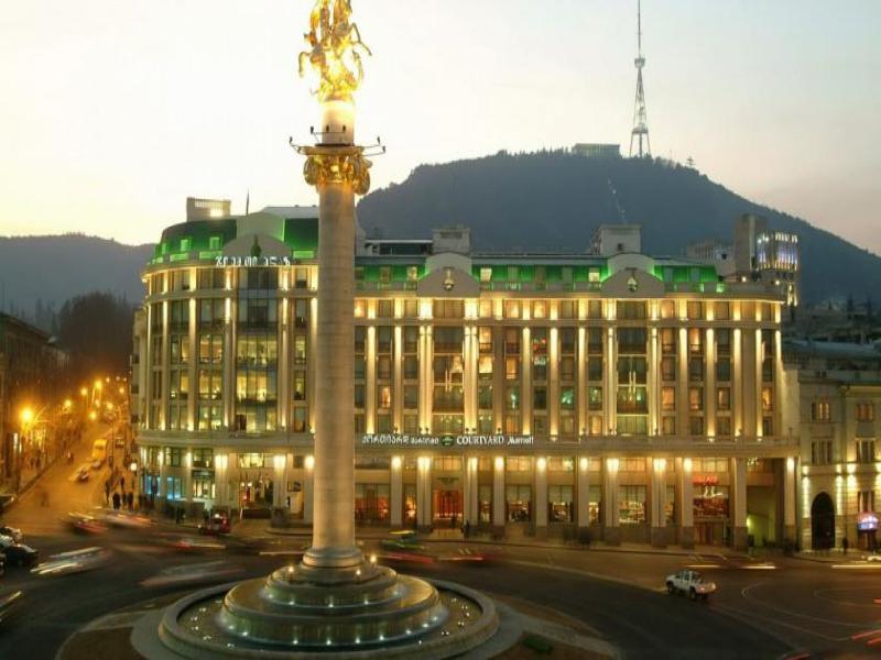 Vista Exterior Courtyard by Marriott Tbilisi
