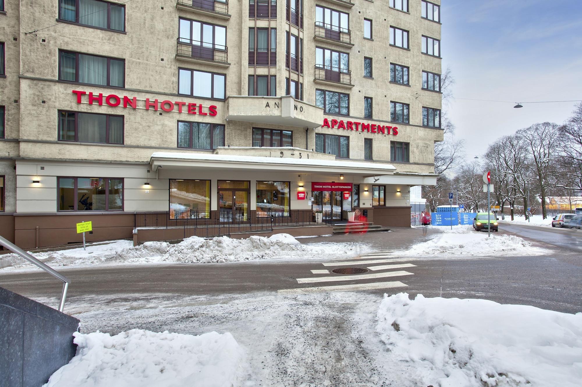 Vista Exterior Thon Hotel Slottsparken