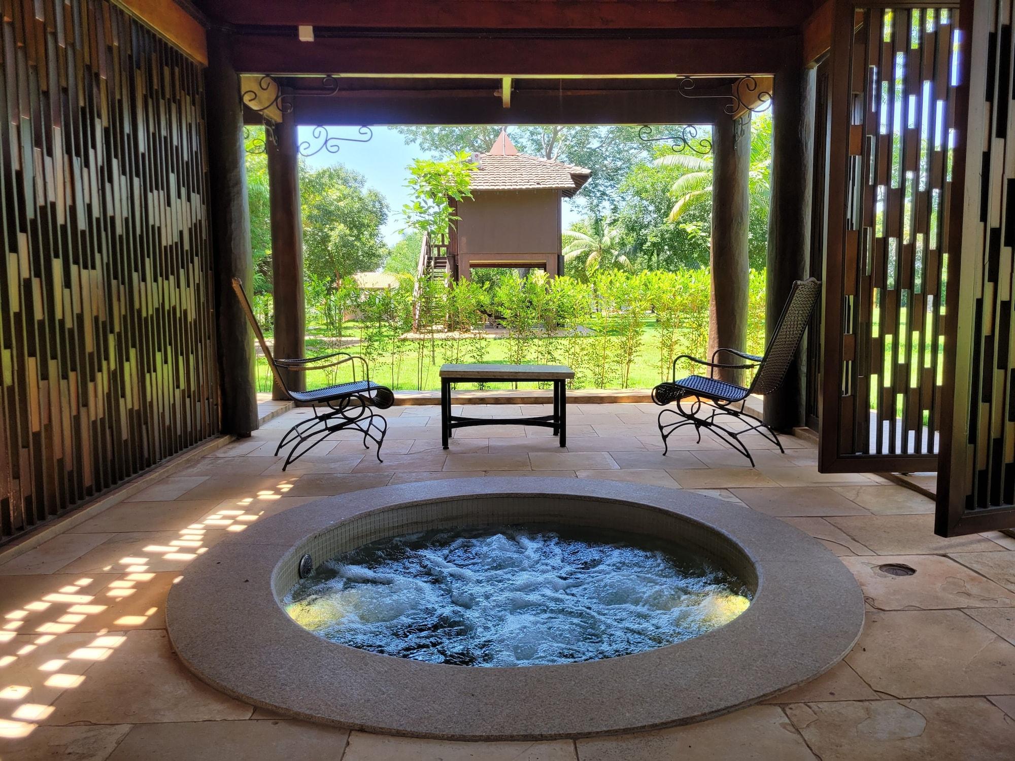 Vista Piscina Pobore Pousada Spa Gastronomia