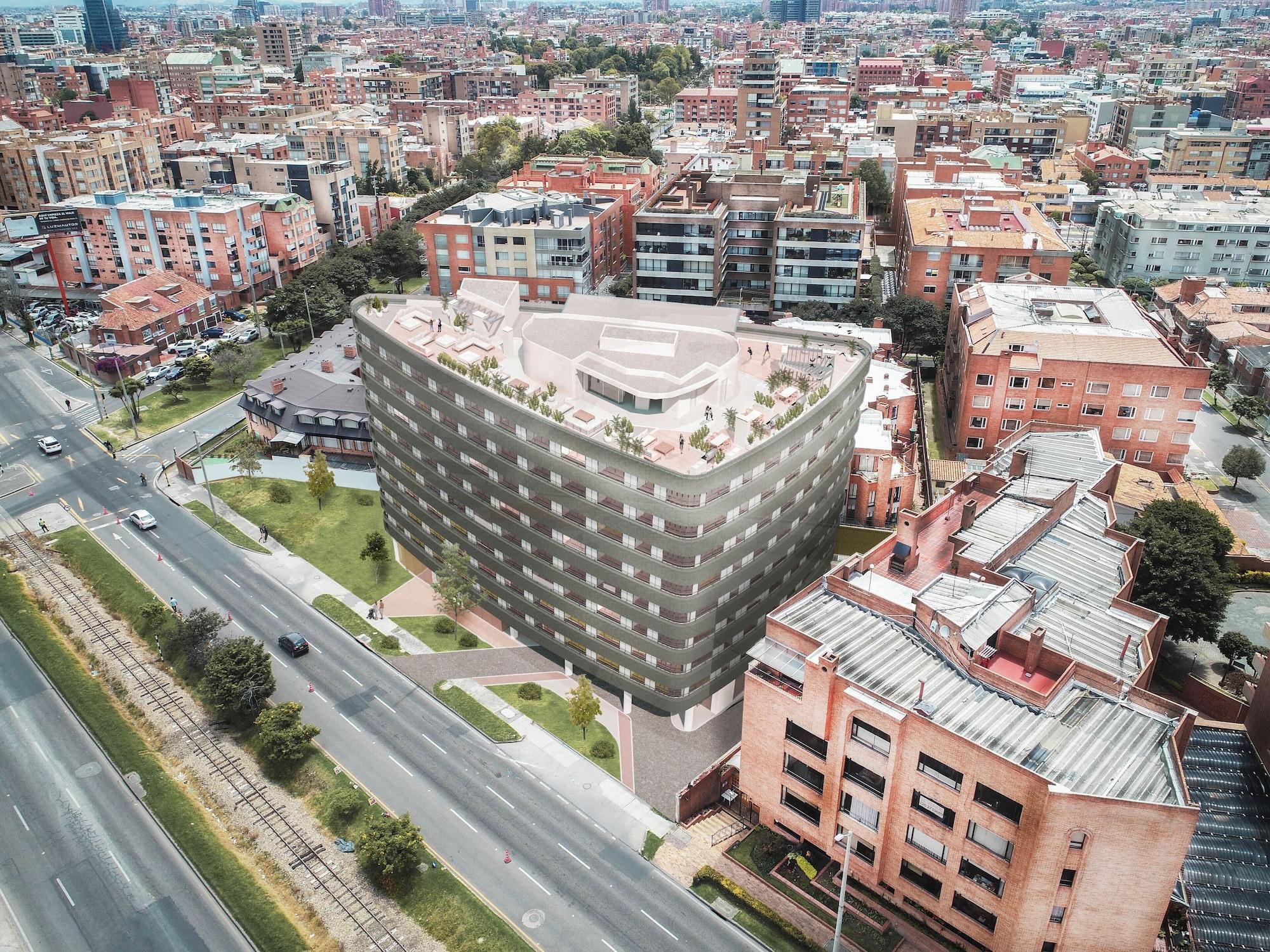 Vista Exterior VOU Suites by Avia Suites