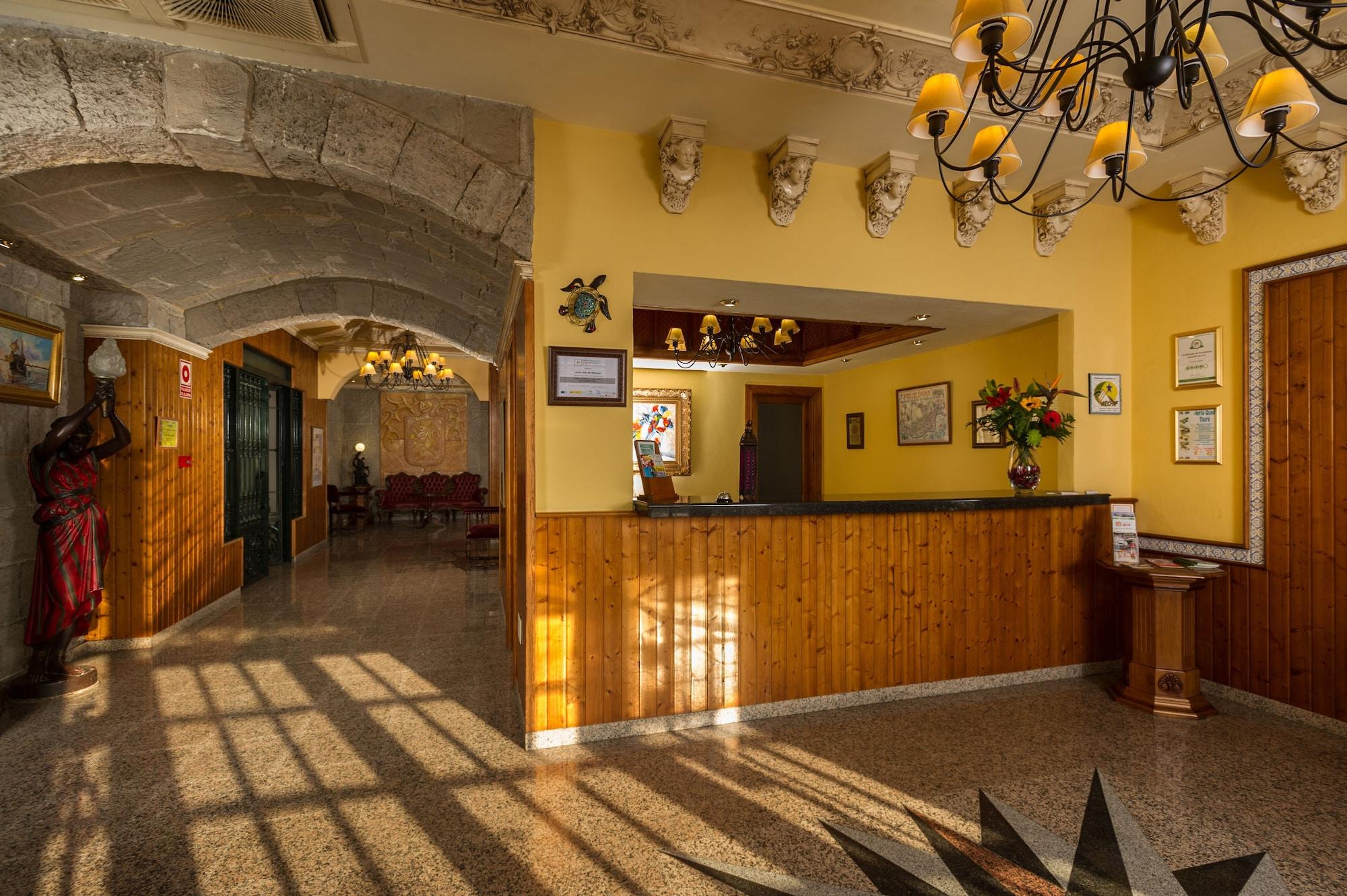 Vista Lobby Hotel Villa Frigiliana