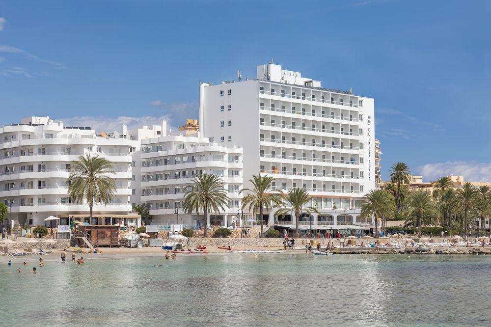Vista da fachada Hotel Ibiza Playa