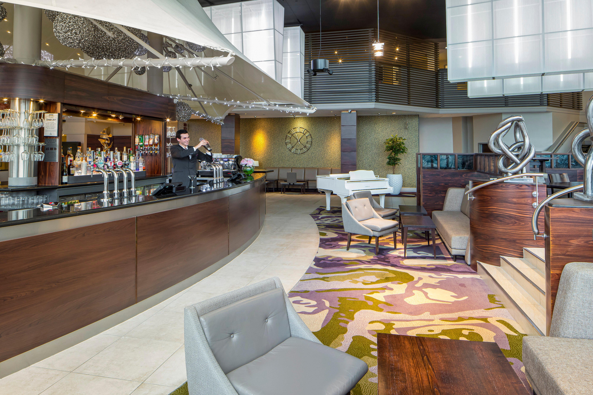 Bar/Salón Crowne Plaza Hotel Glasgow by IHG