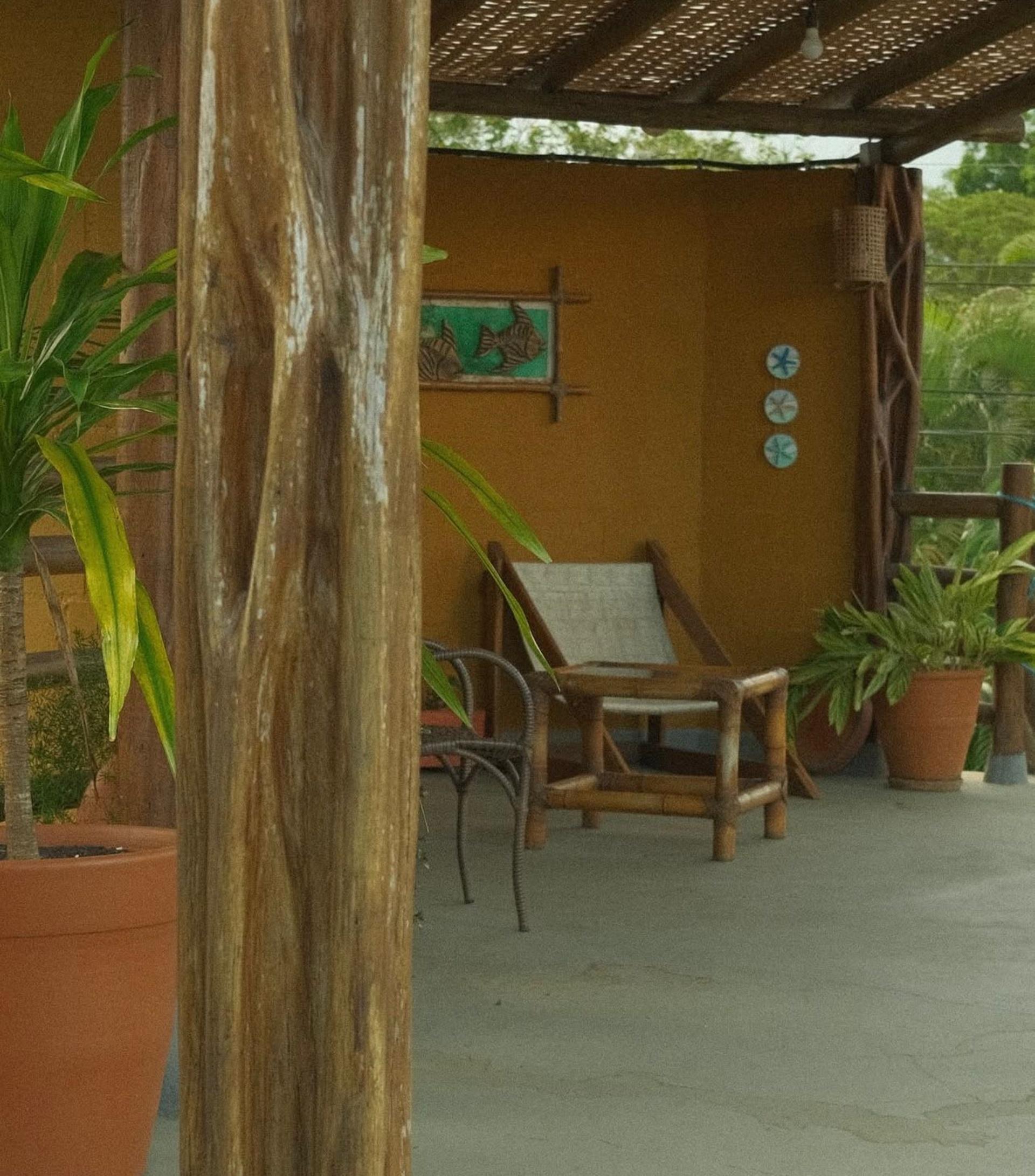 Balcón, patio o terraza Pousada Recanto das Palmeiras Itagua - Ubatuba