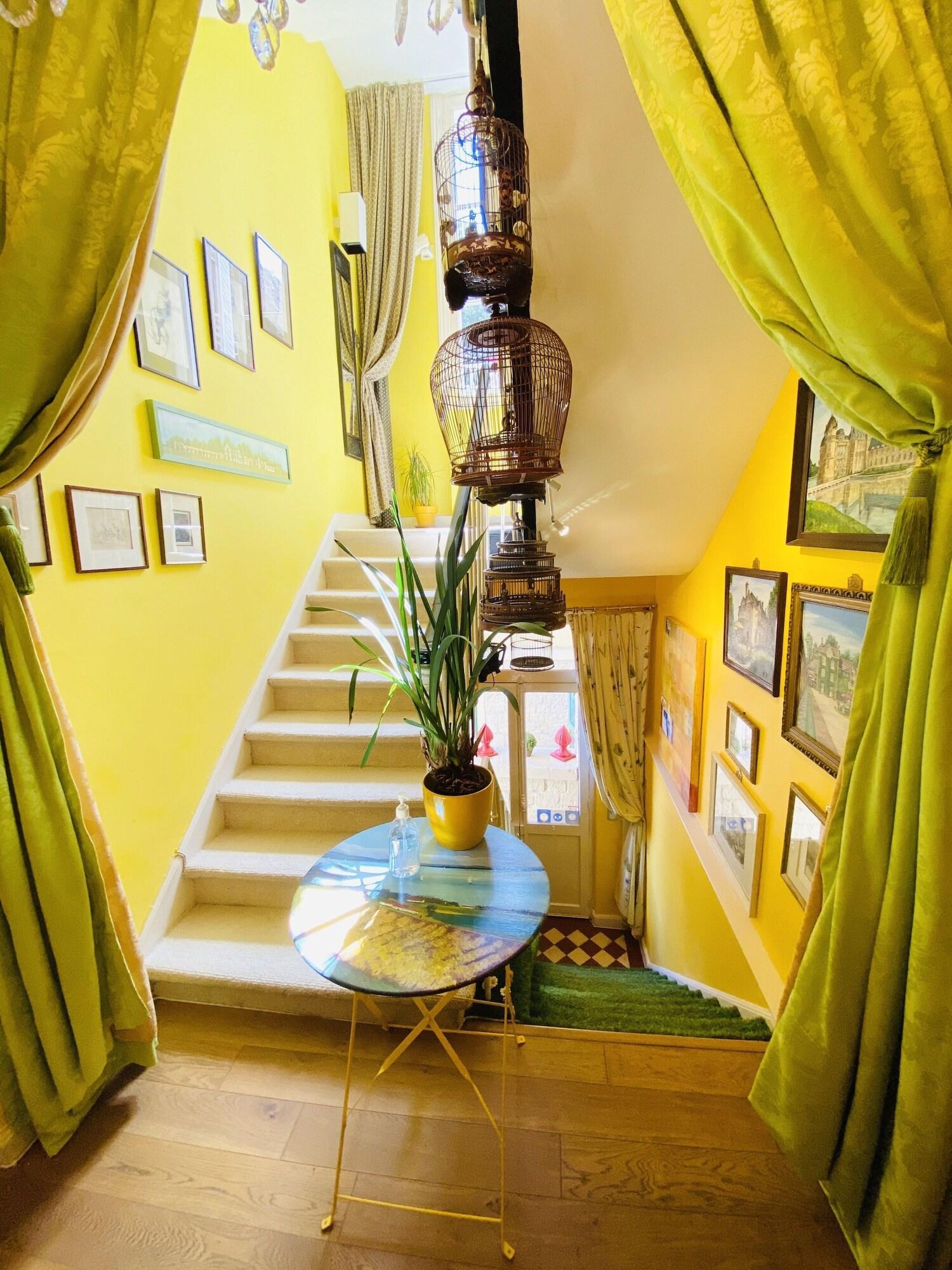 Vista Lobby Manoir des Cavaliers - BnB