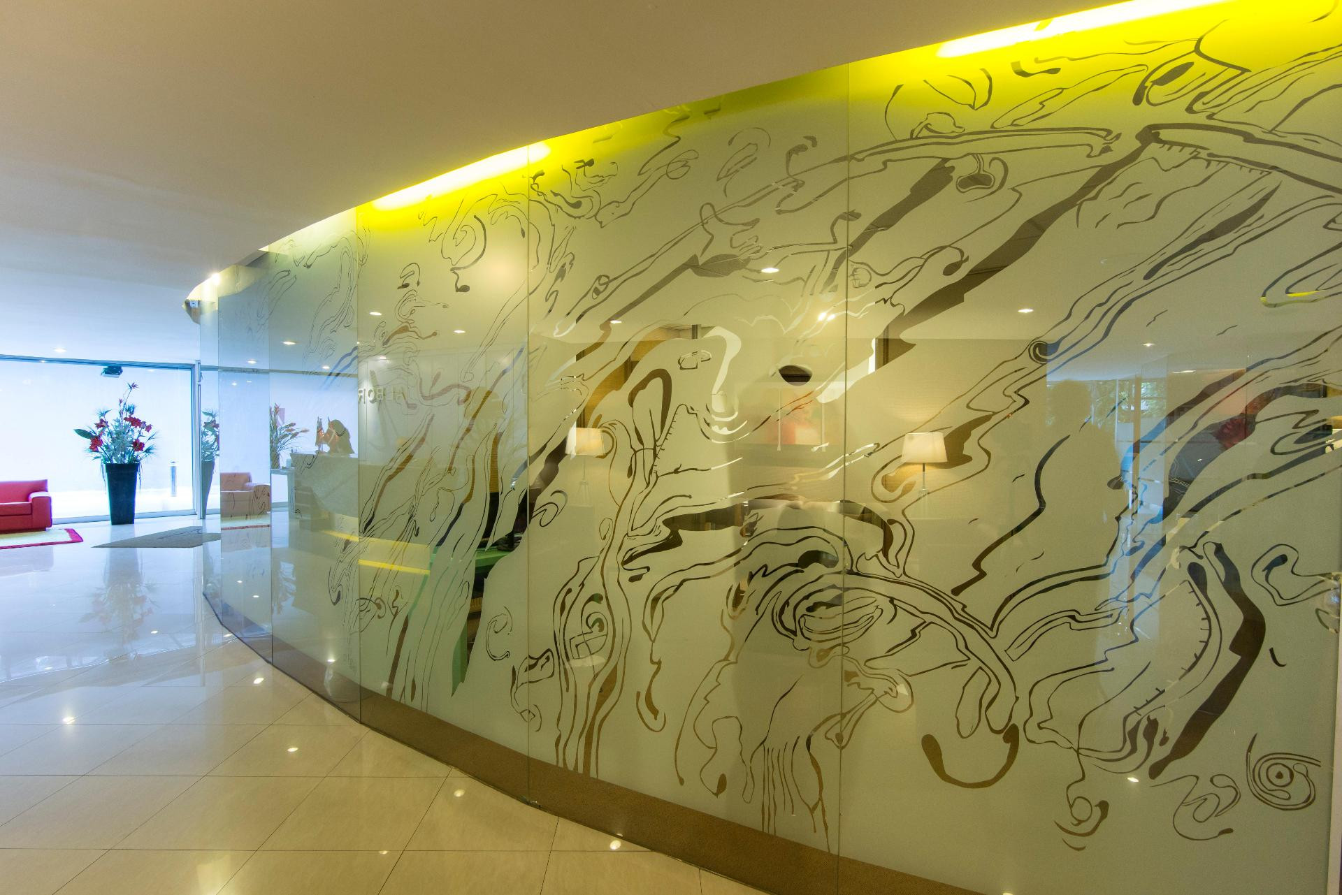 Vista Lobby Hotel Alborada